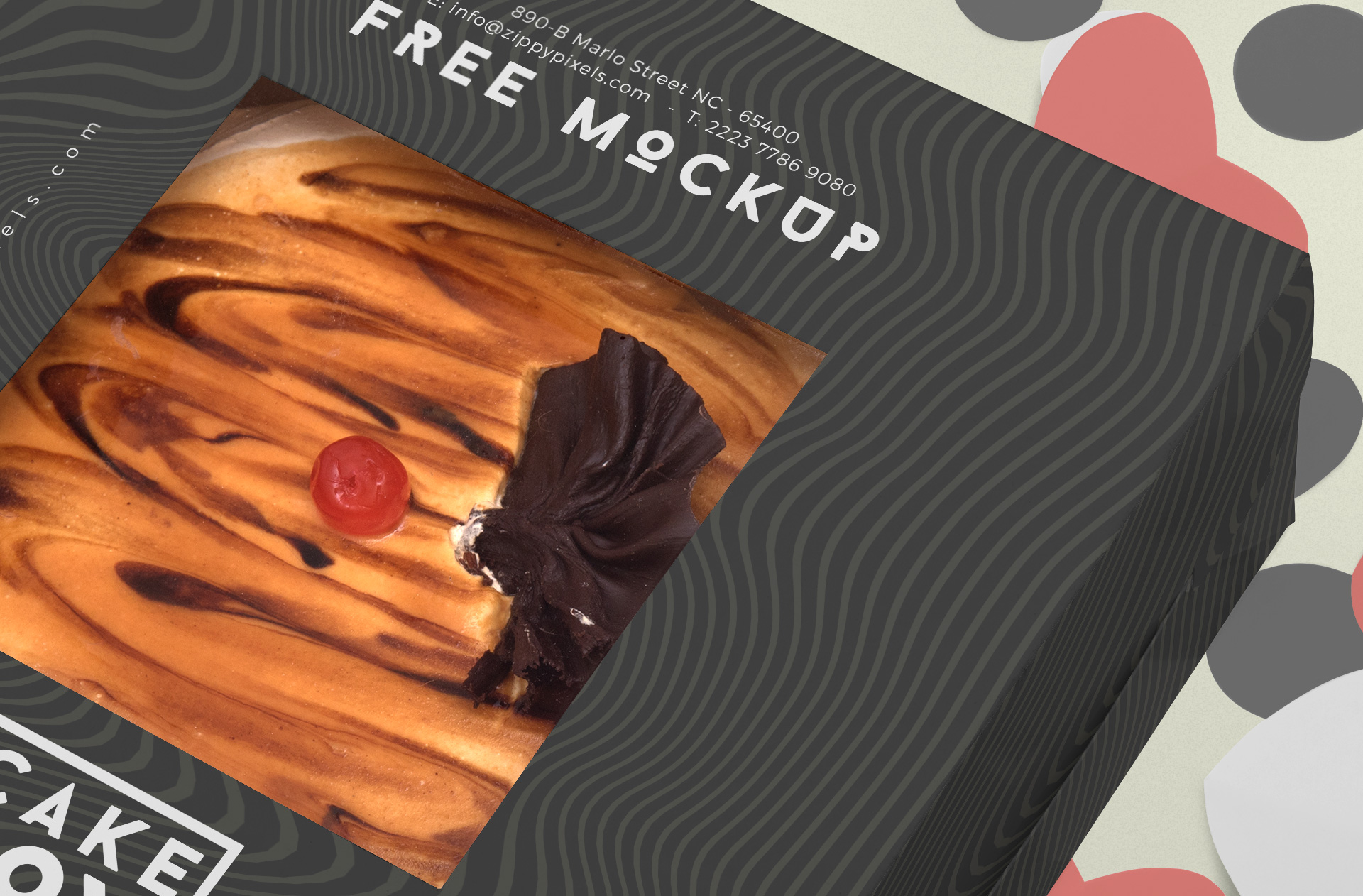 dessert box template