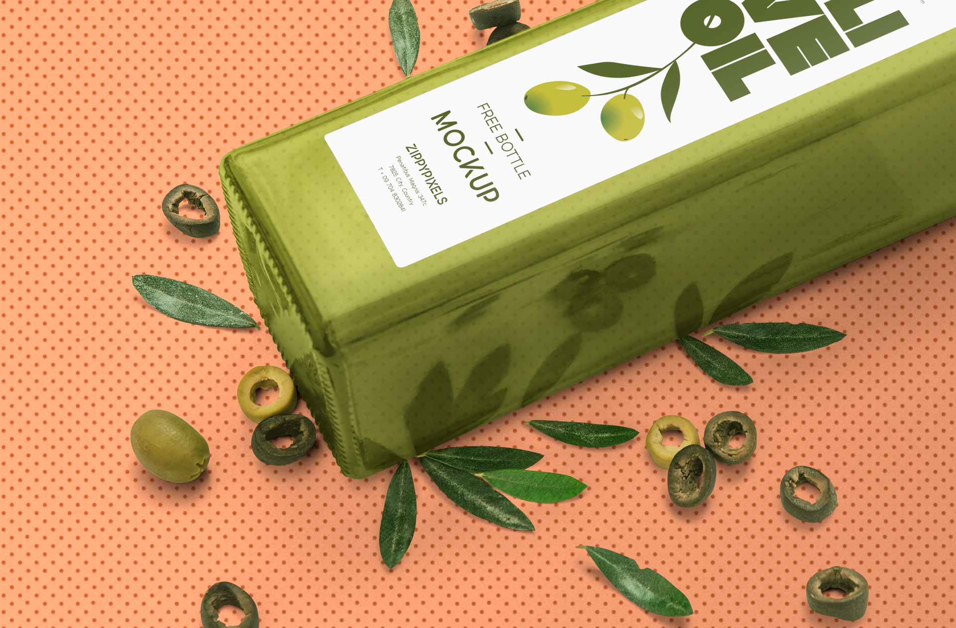 bottle branding mockup