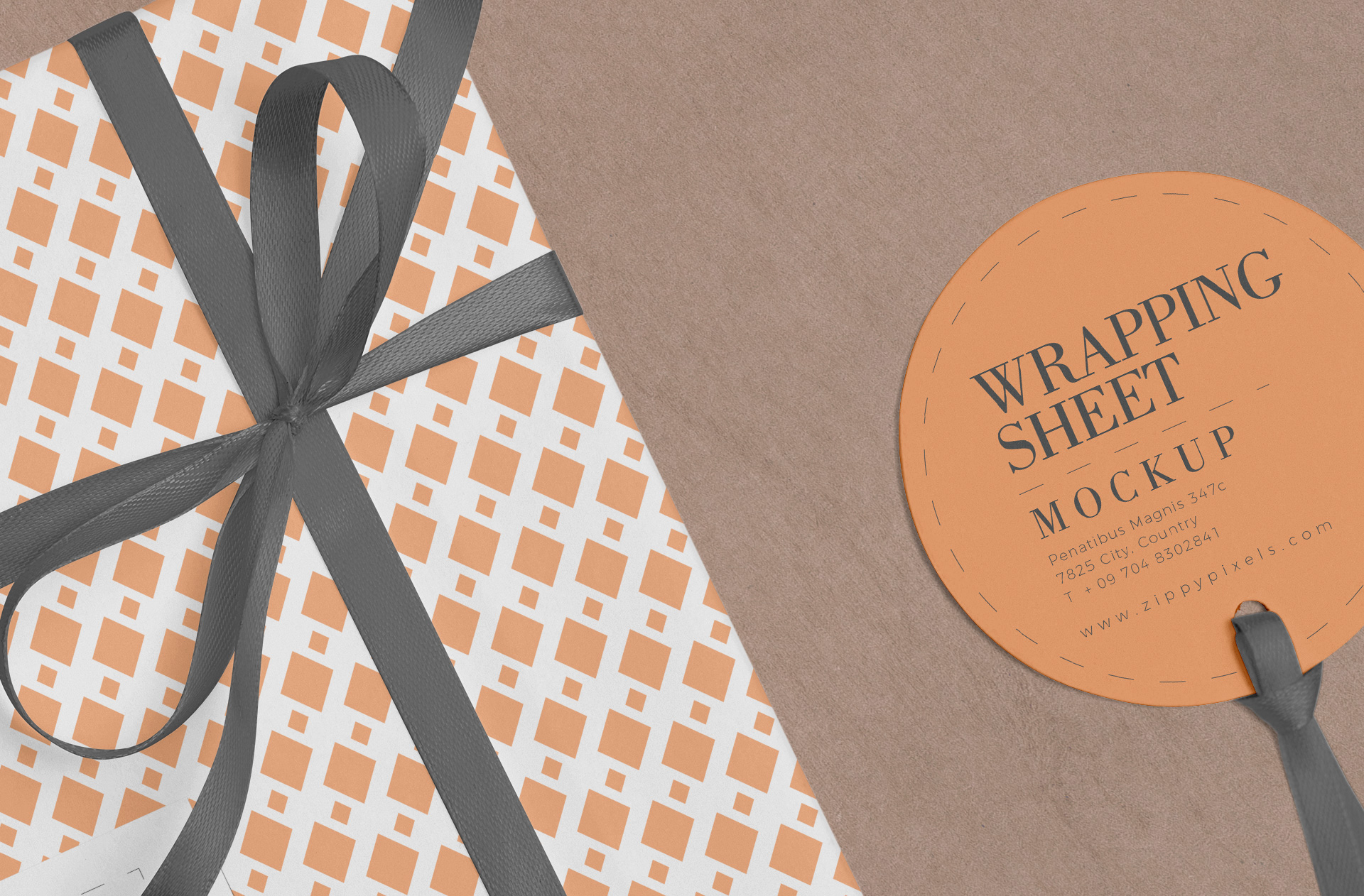 elegant paper mockup