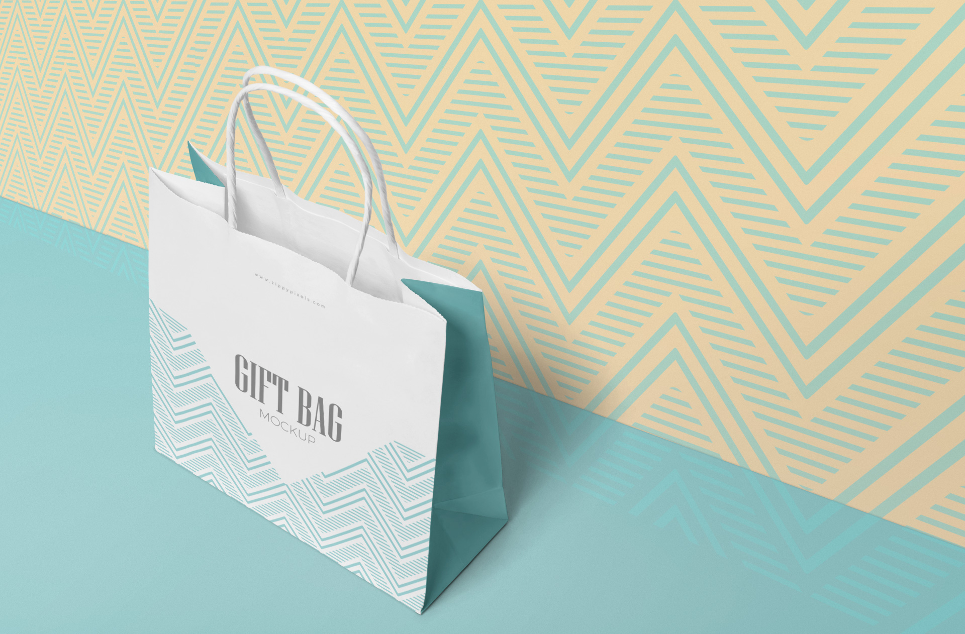 Luxury Shopping Bag Mockup – High-Resolution PSD