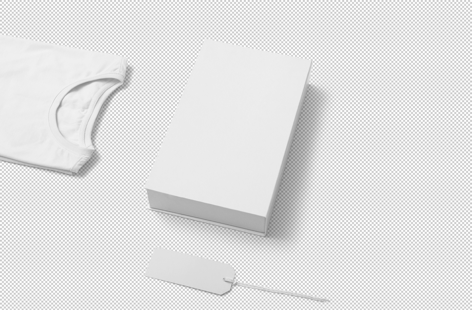custom clothing tag PSD