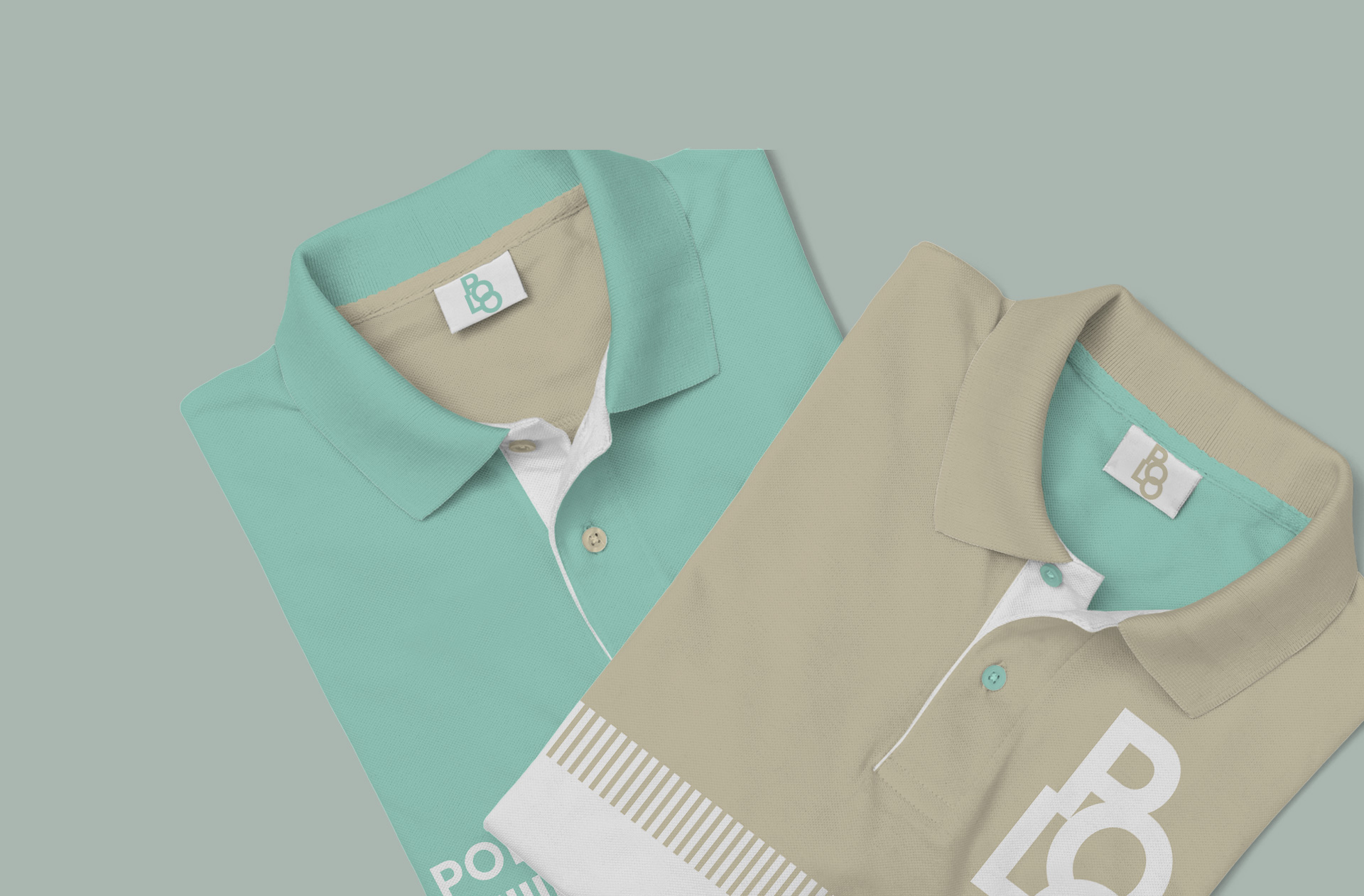 Realistic Polo Shirt Mockup – Editable PSD