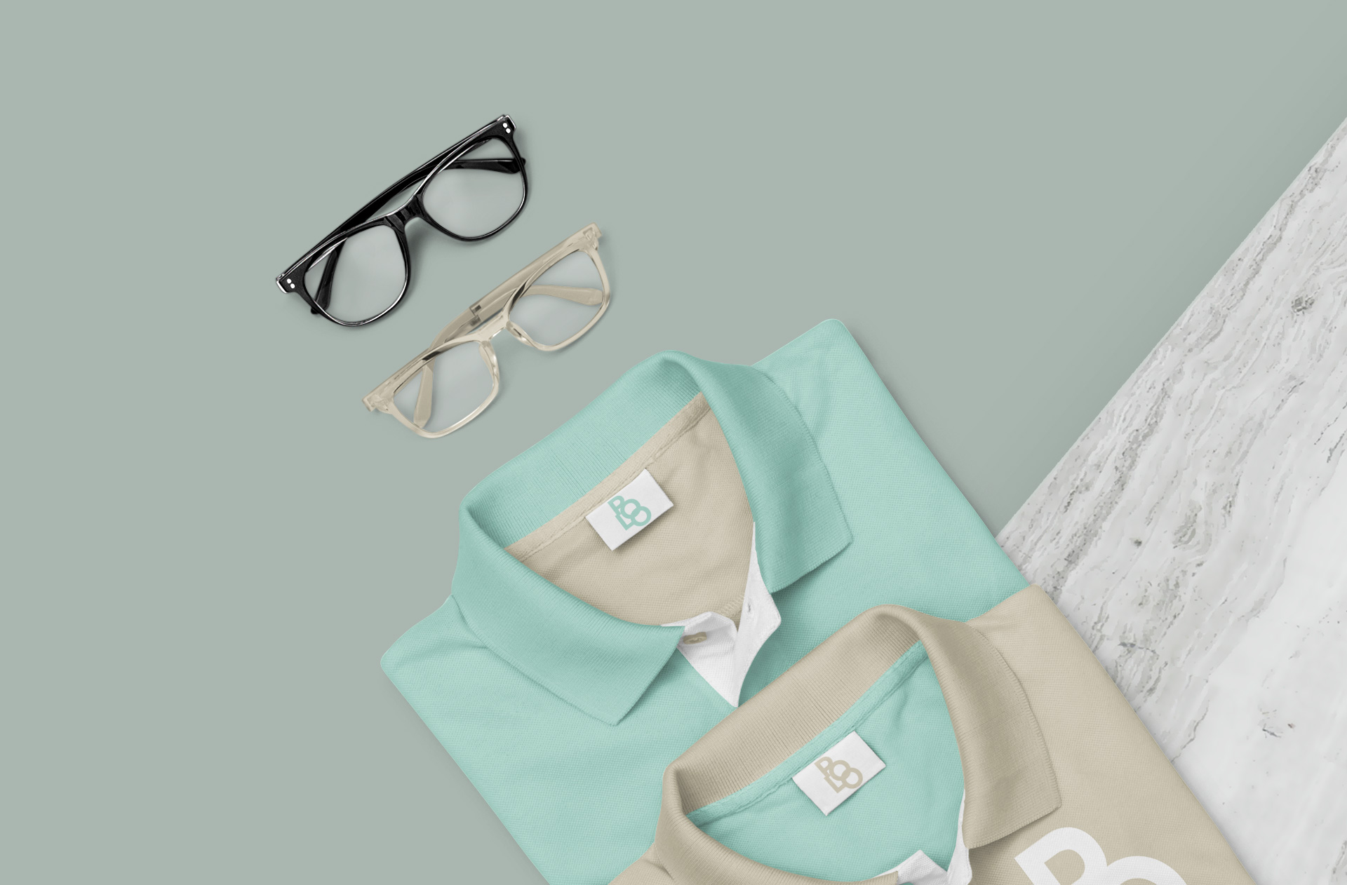 clothing branding PSD