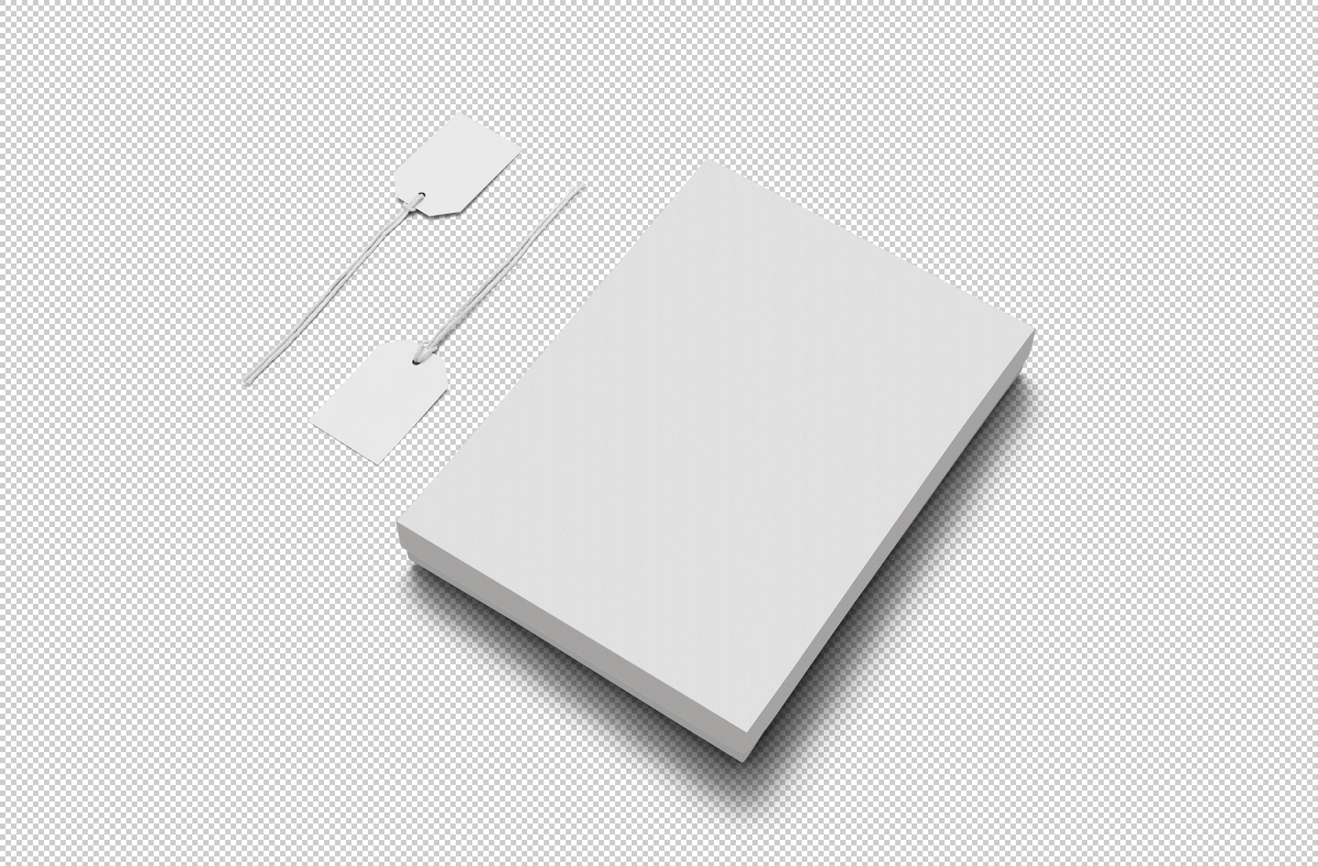customizable gift box PSD