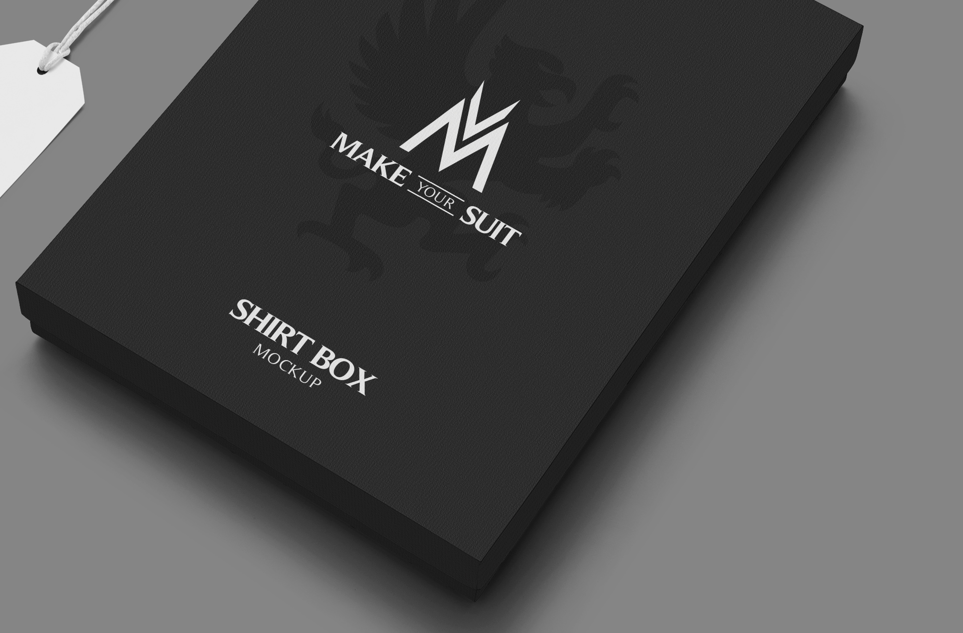 customizable gift box PSD