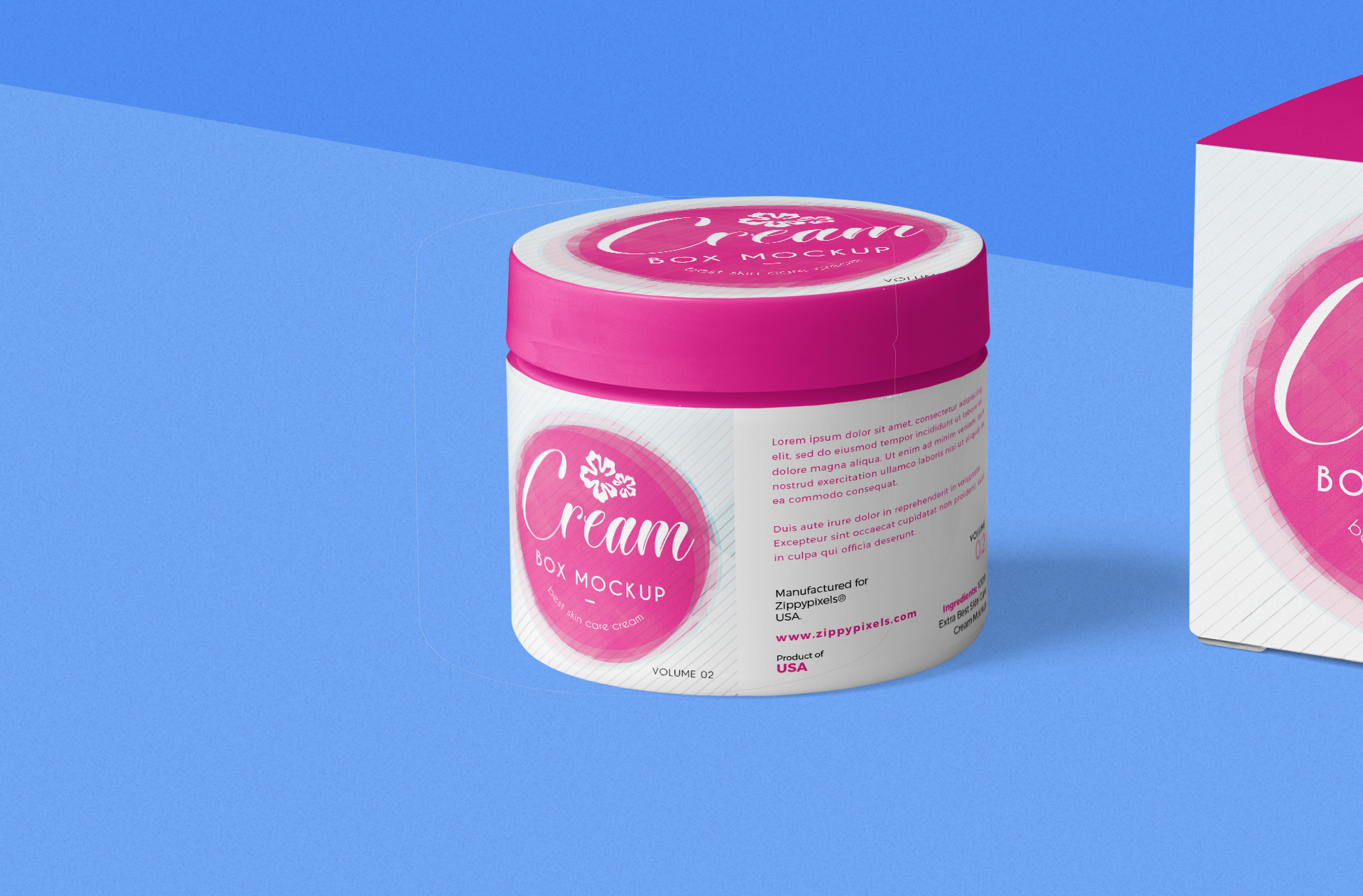 beauty cream packaging