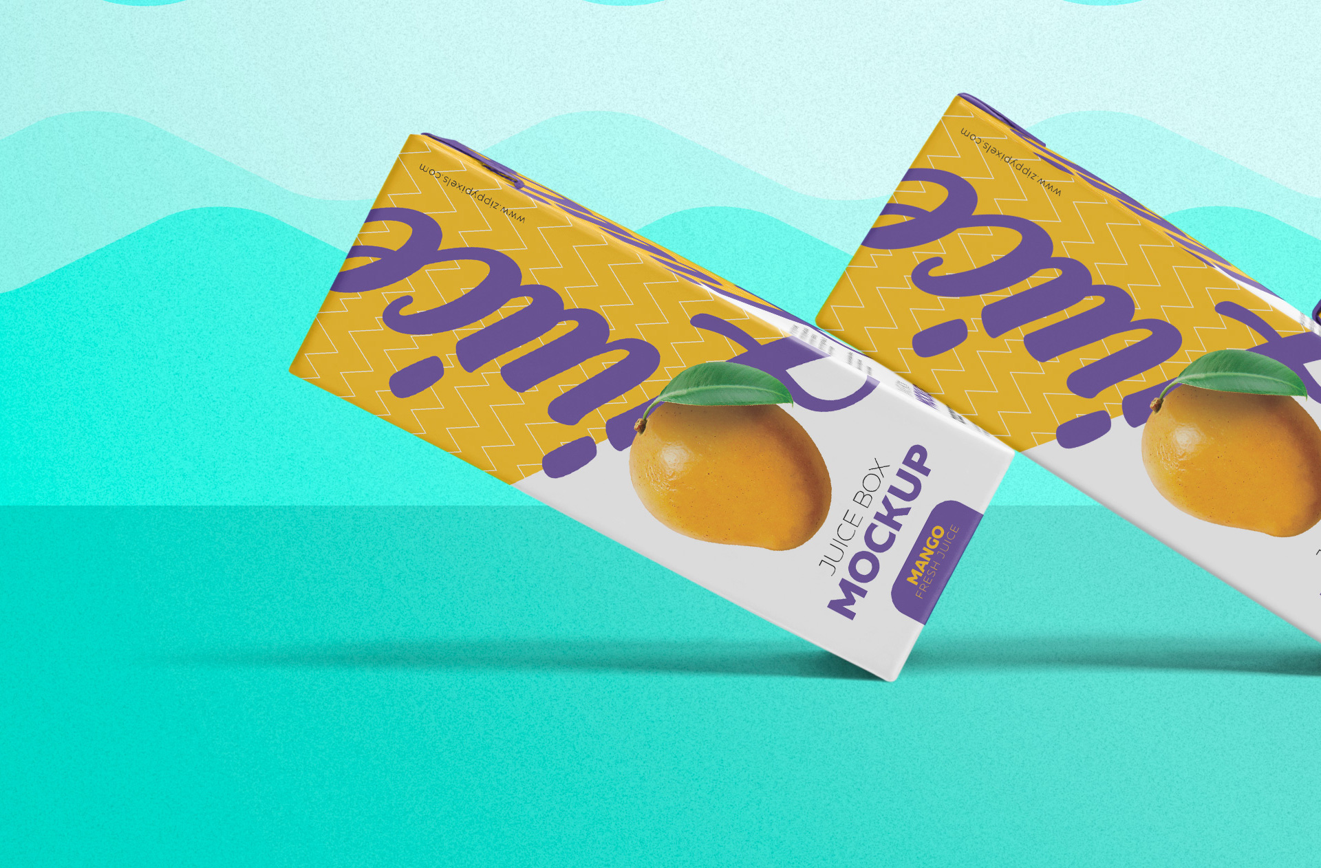 beverage packaging mockup