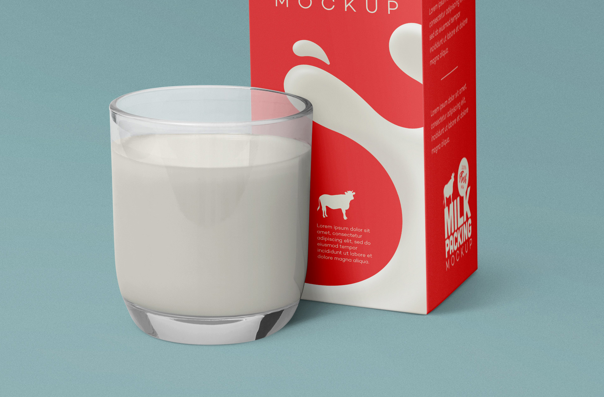 beverage branding mockup