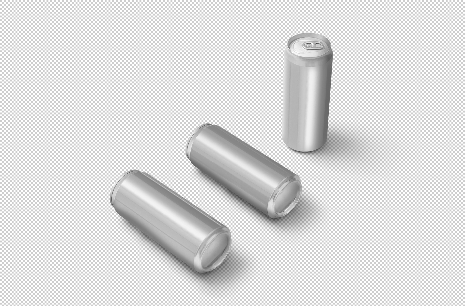 beverage can branding mockup