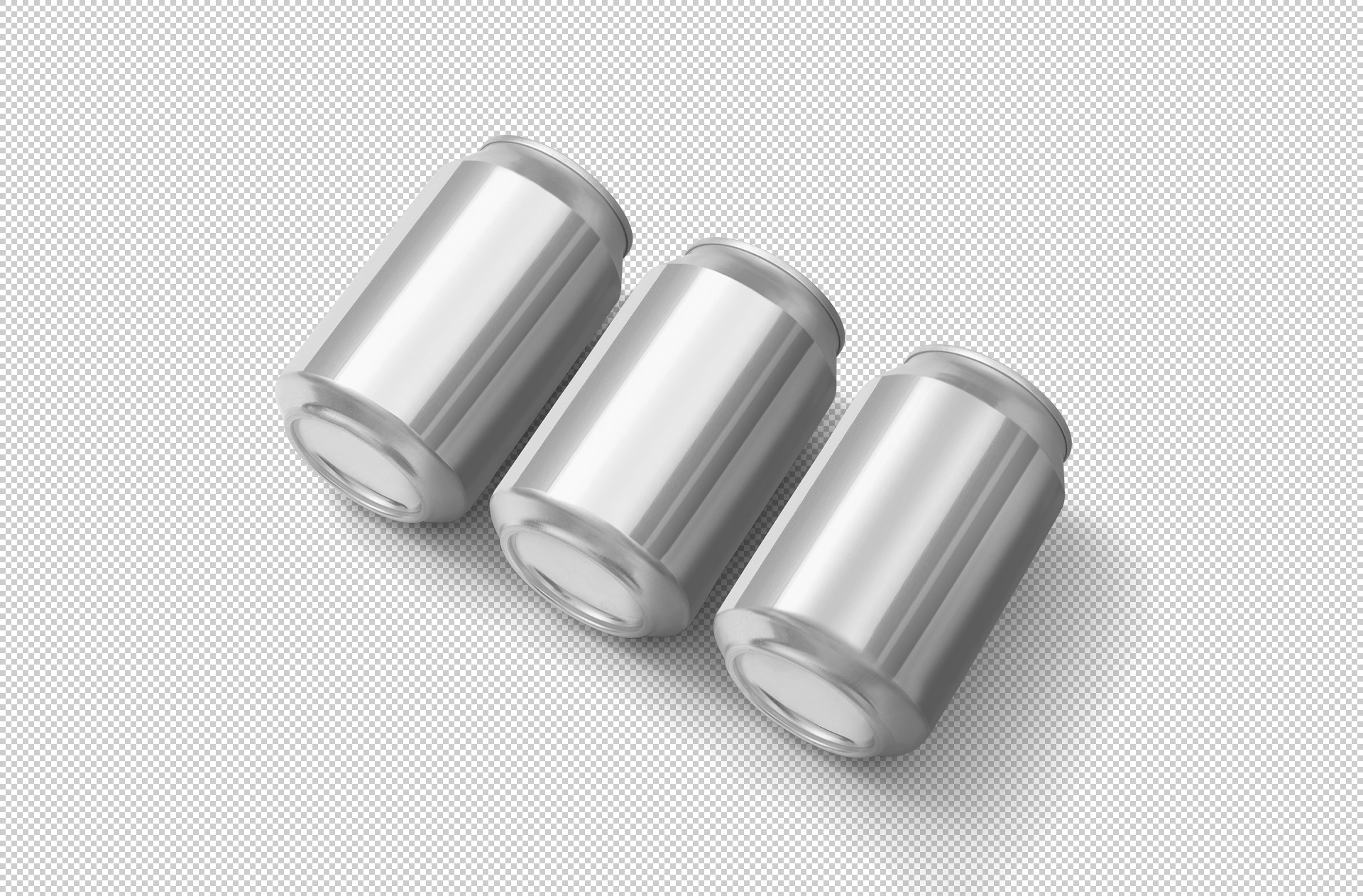 beverage can branding mockup