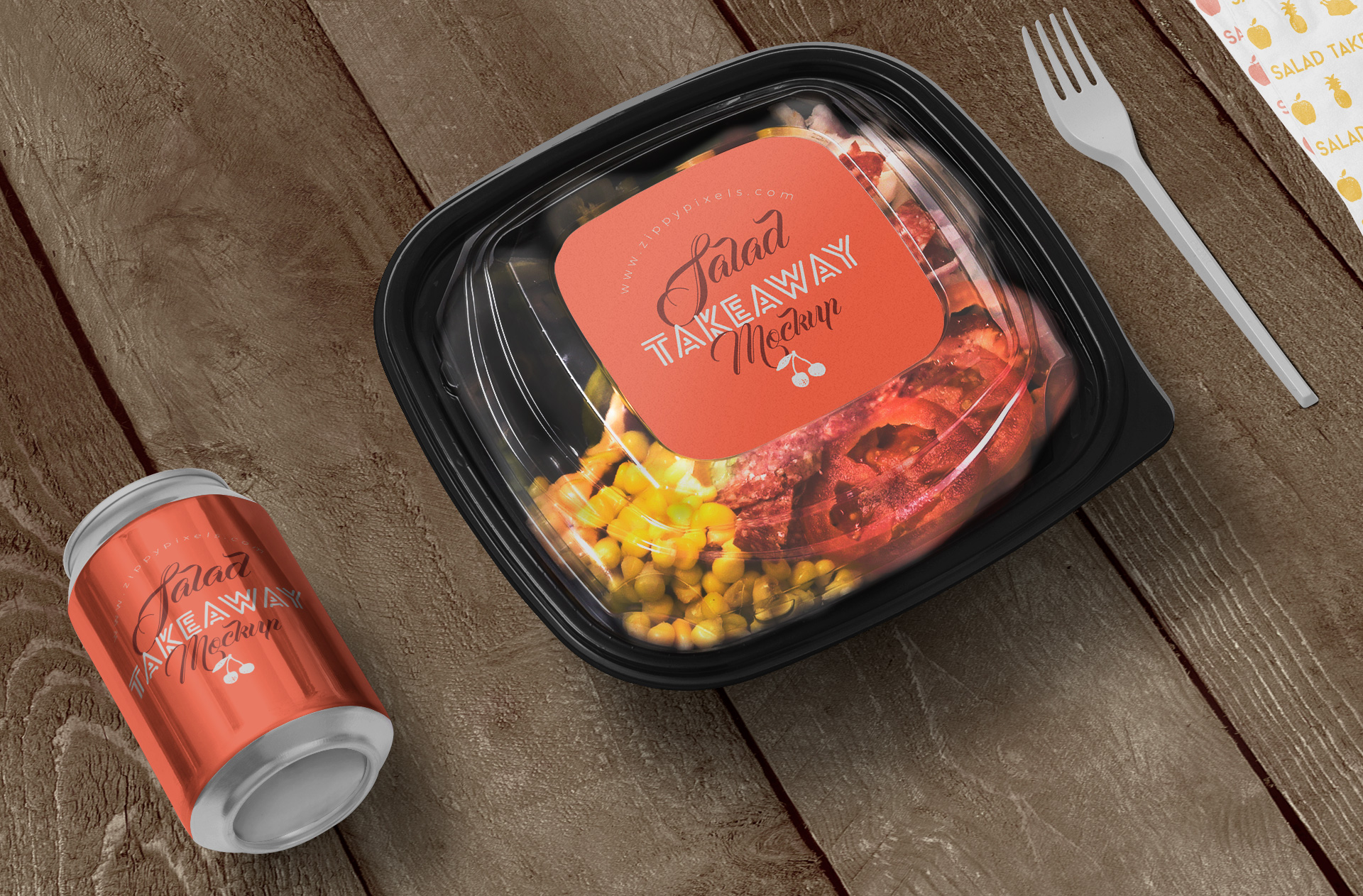 eco-friendly packaging mockup