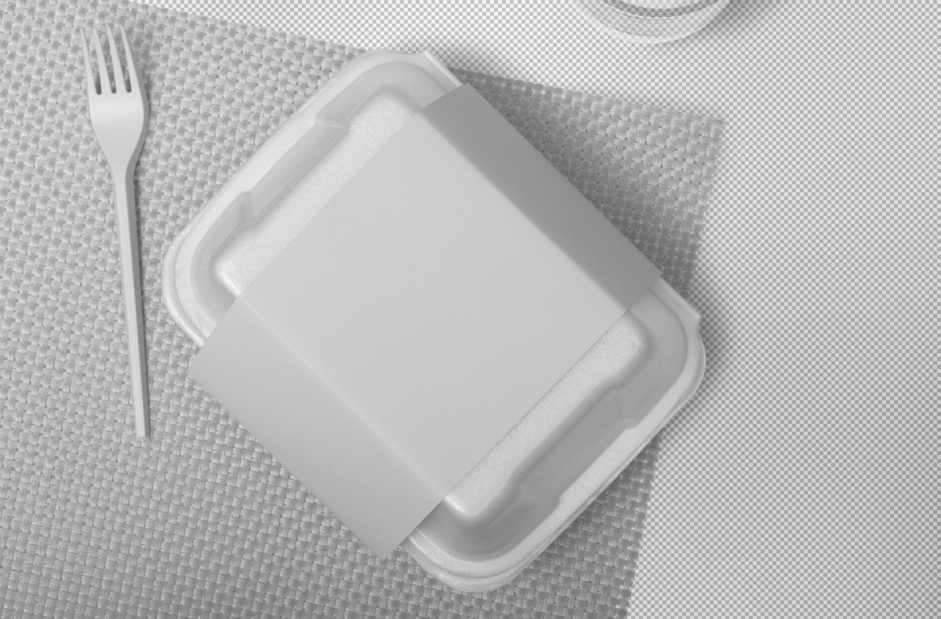 catering food box mockup