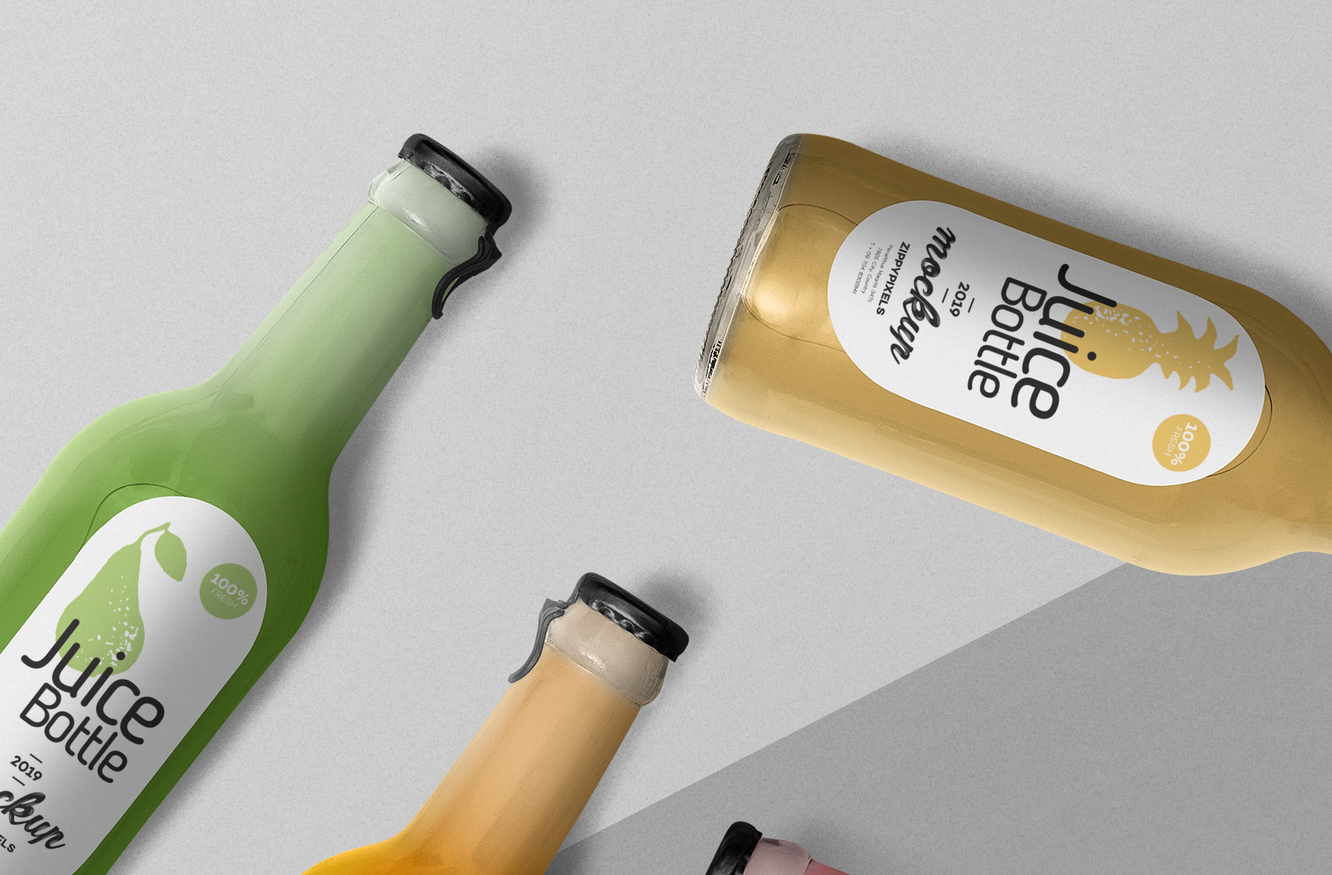 floating product mock-up