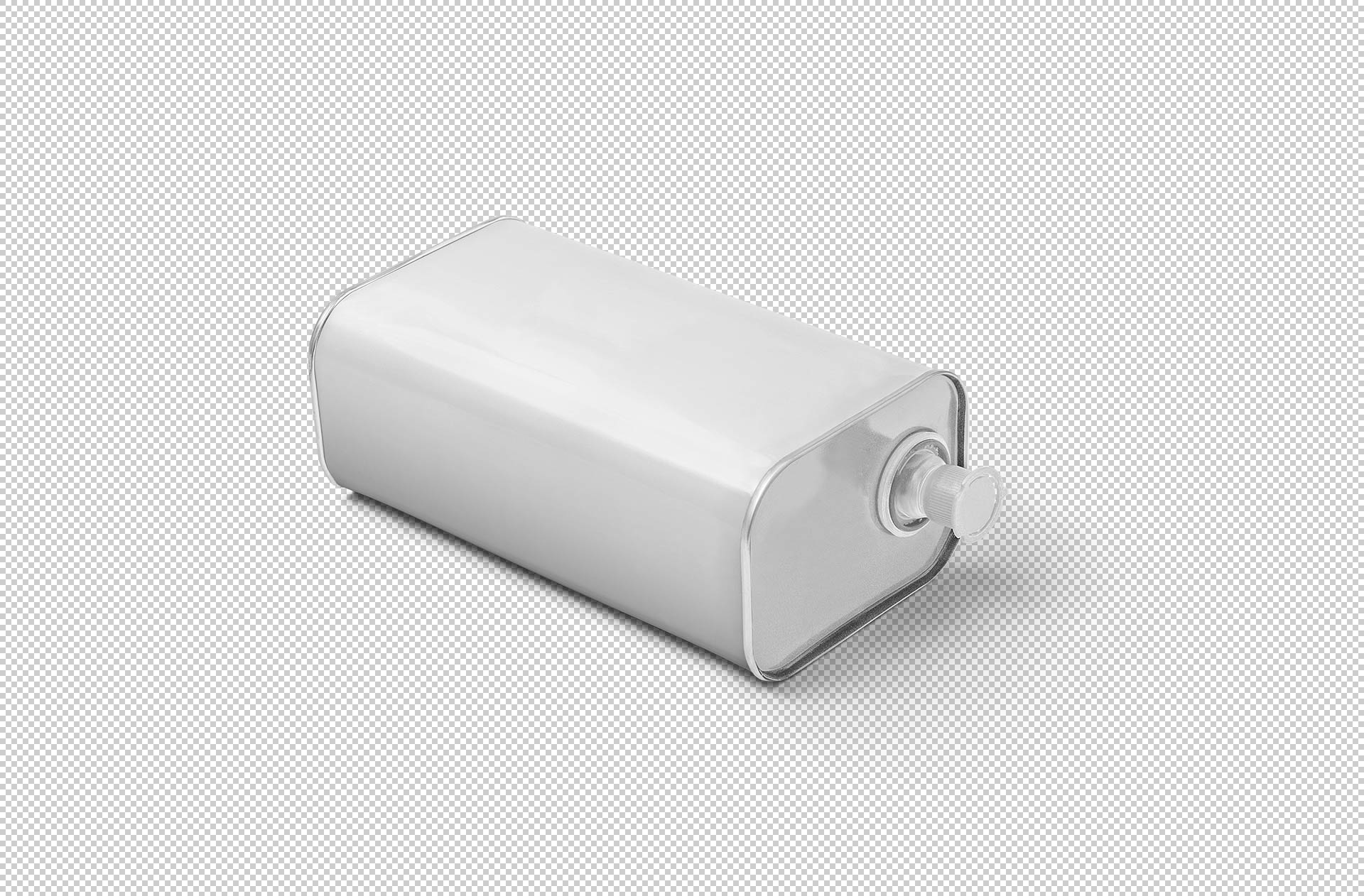 3D tin container