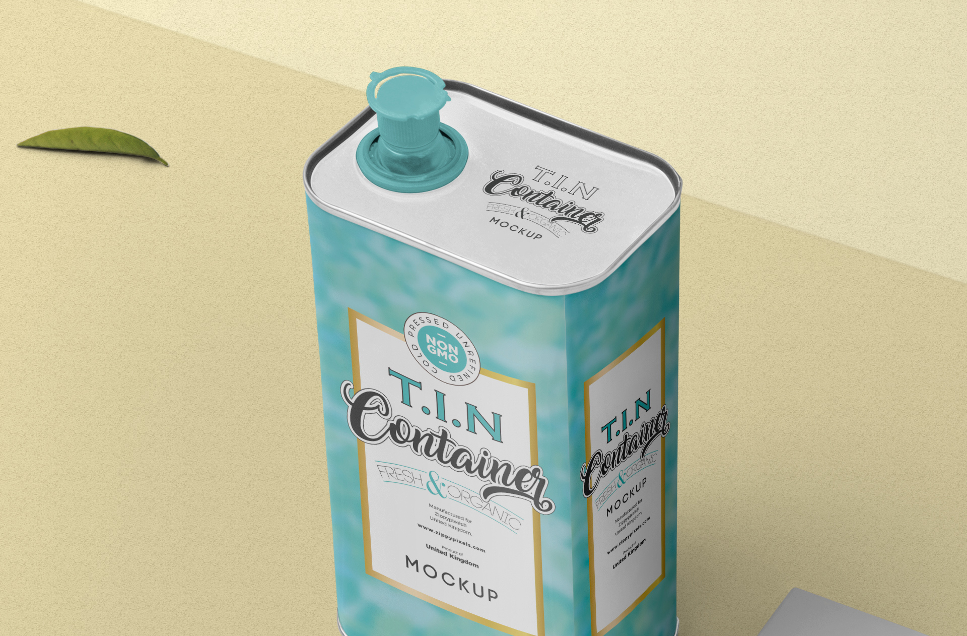 aluminum container