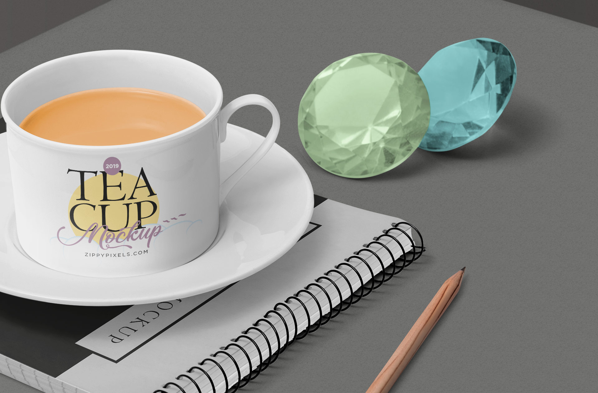 3D ceramic cup