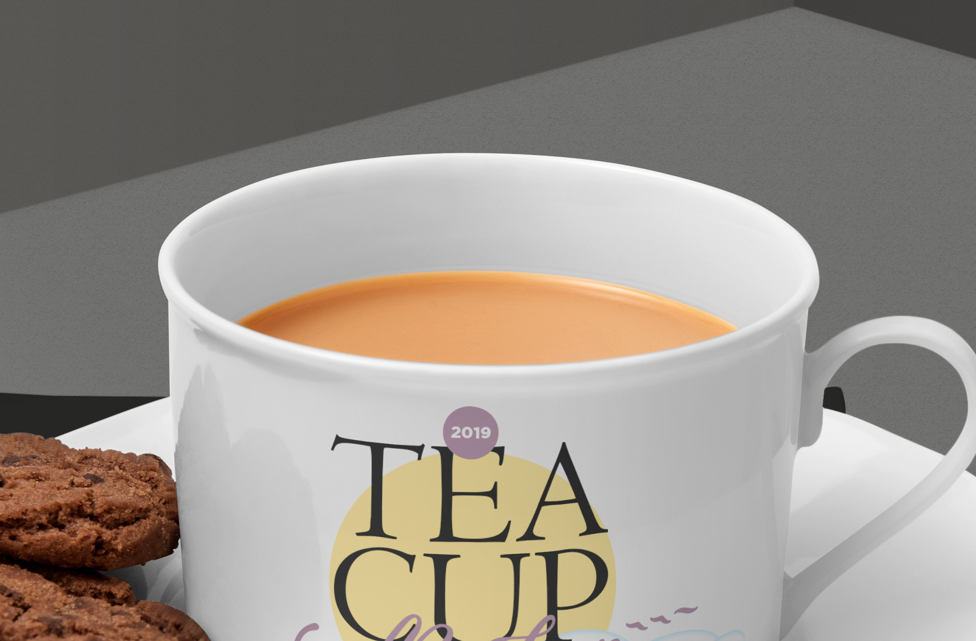 3D ceramic cup