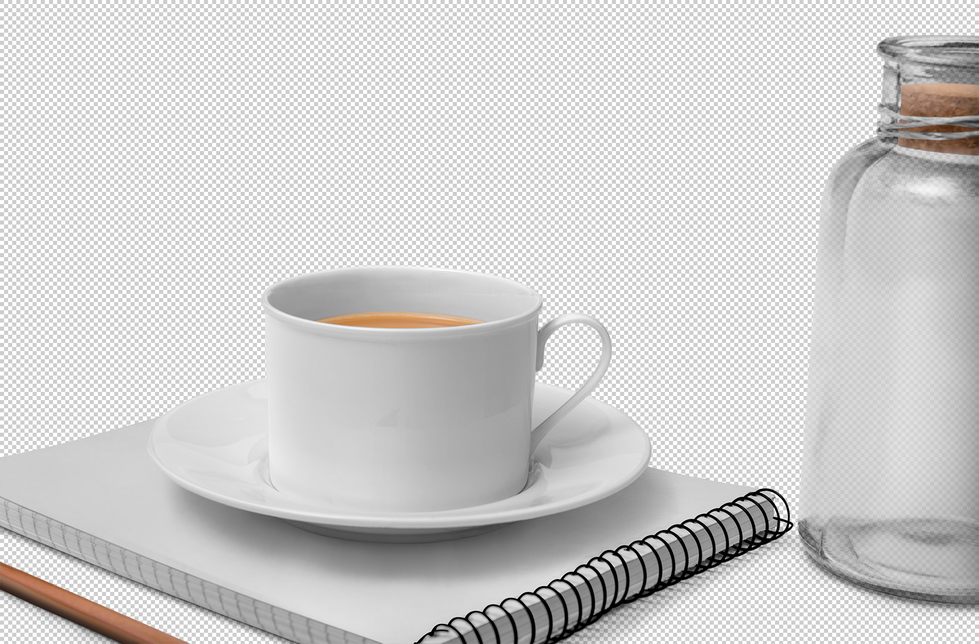 coffee cup with saucer