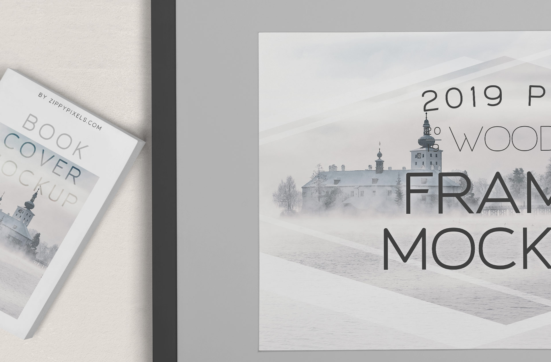 A3 frame mockup