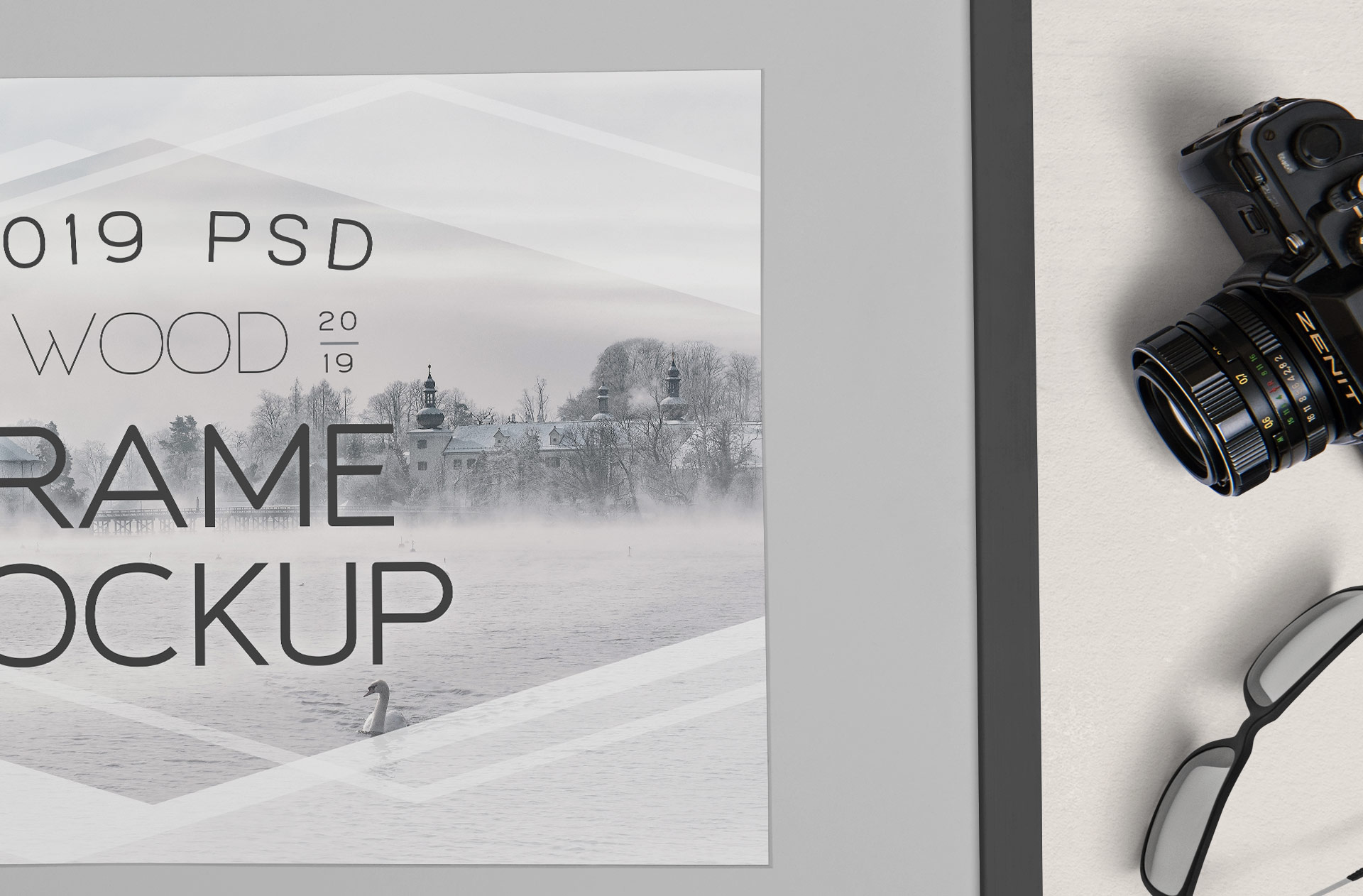 A3 frame mockup
