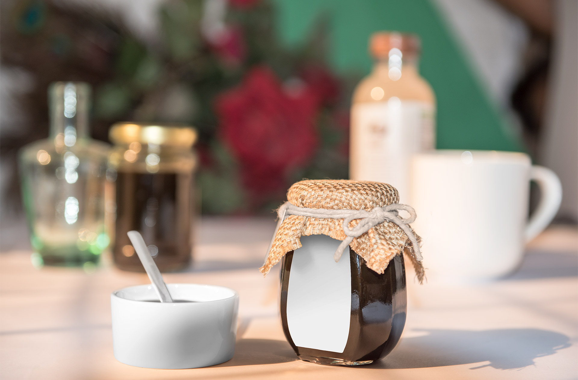 artisan jar mockup