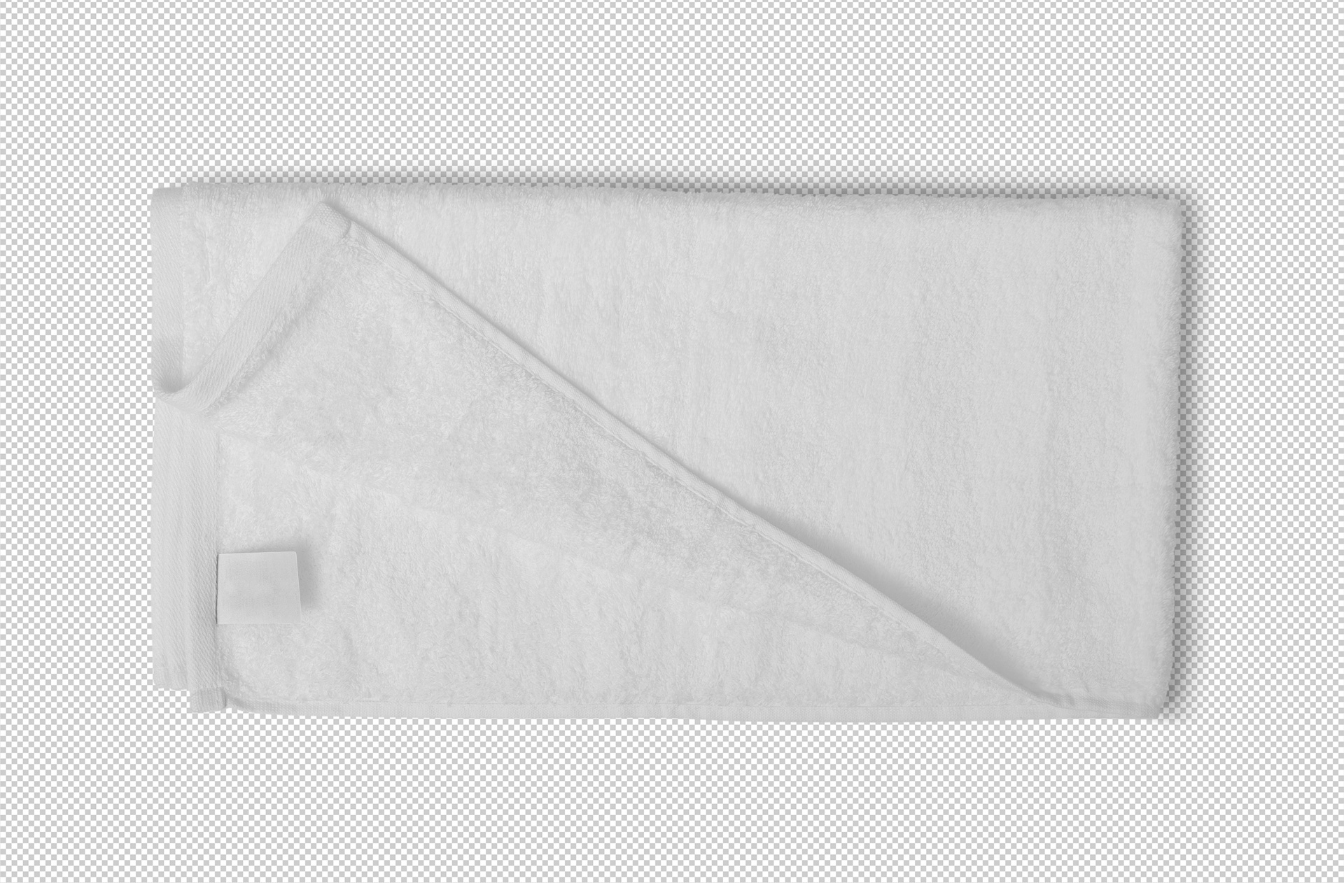 bath towel mockup