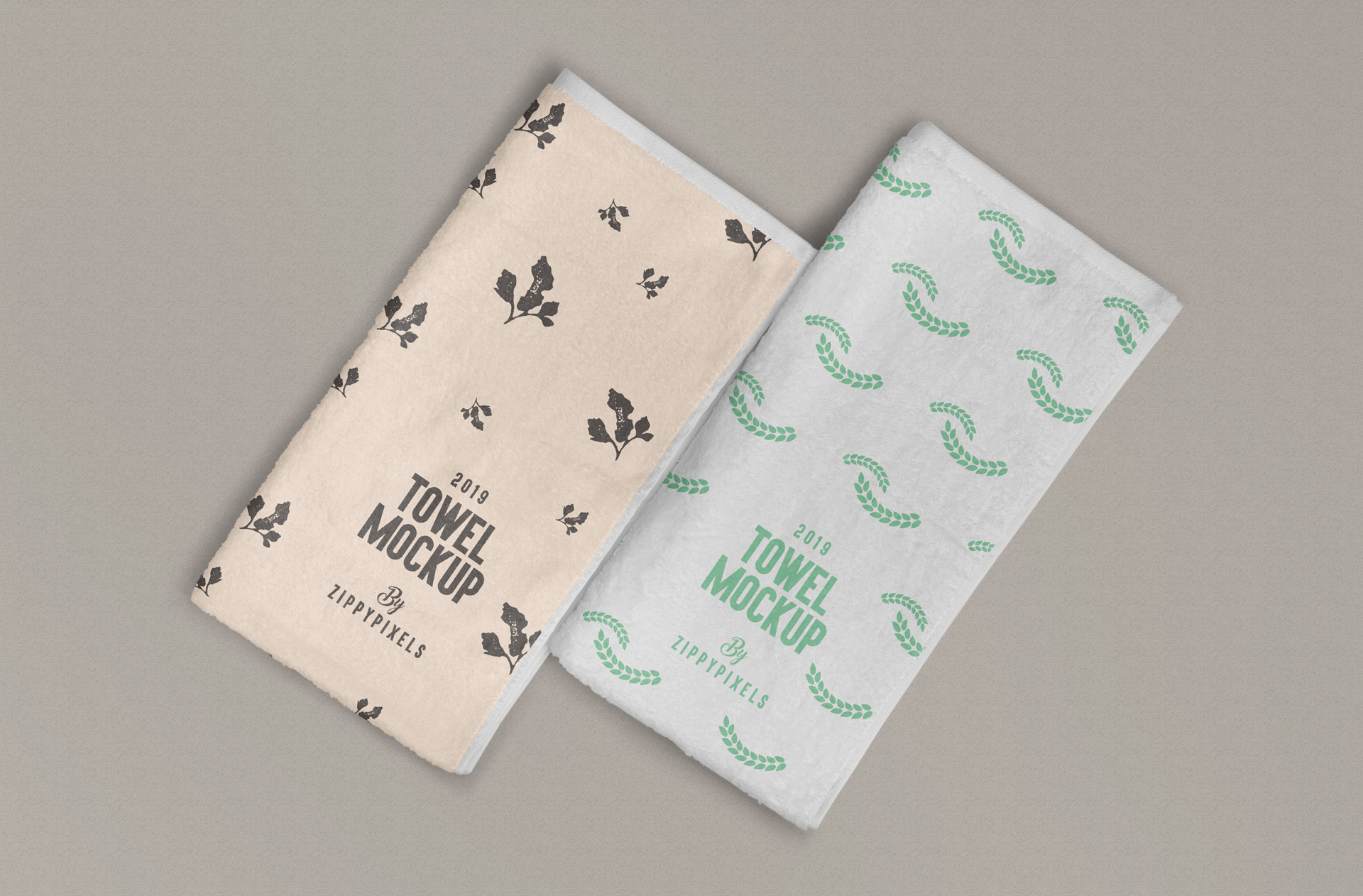Minimalist Hand Towel Mockup for Branding