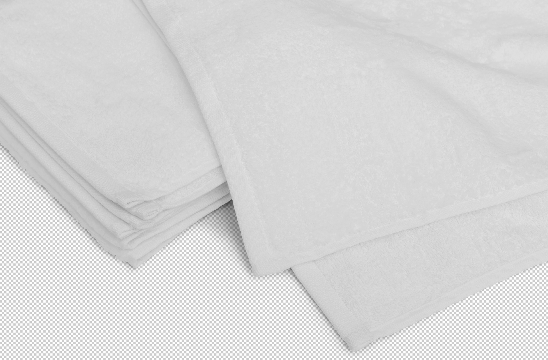 bath towel mockup