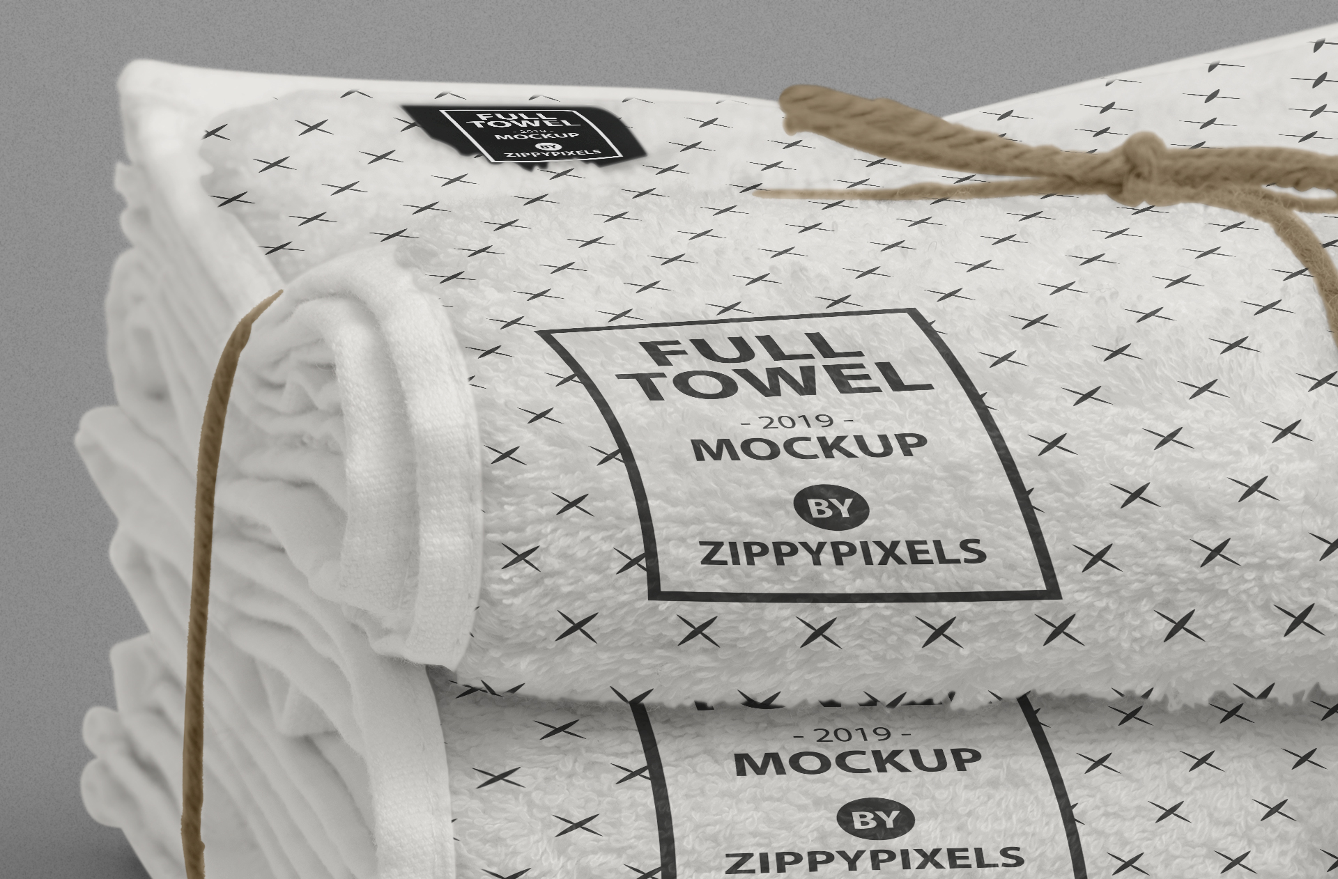 cotton towel mockup