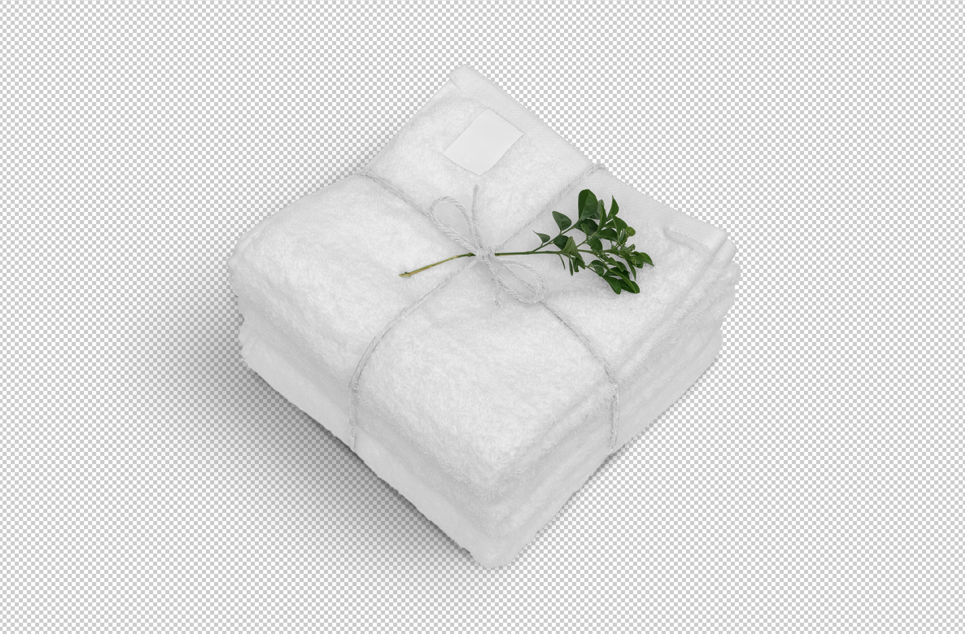 bath towel mockup