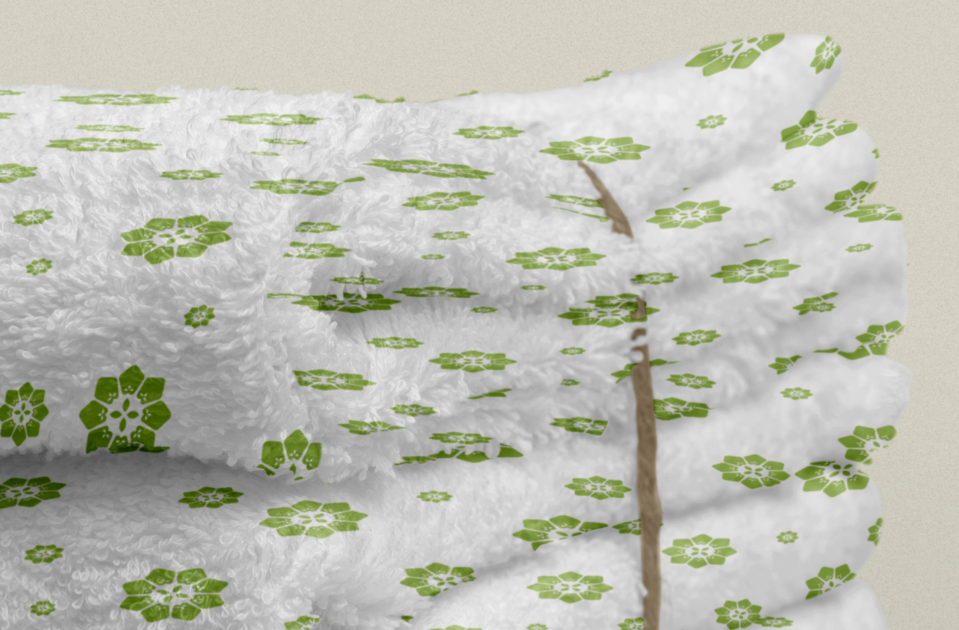 cotton towel mockup