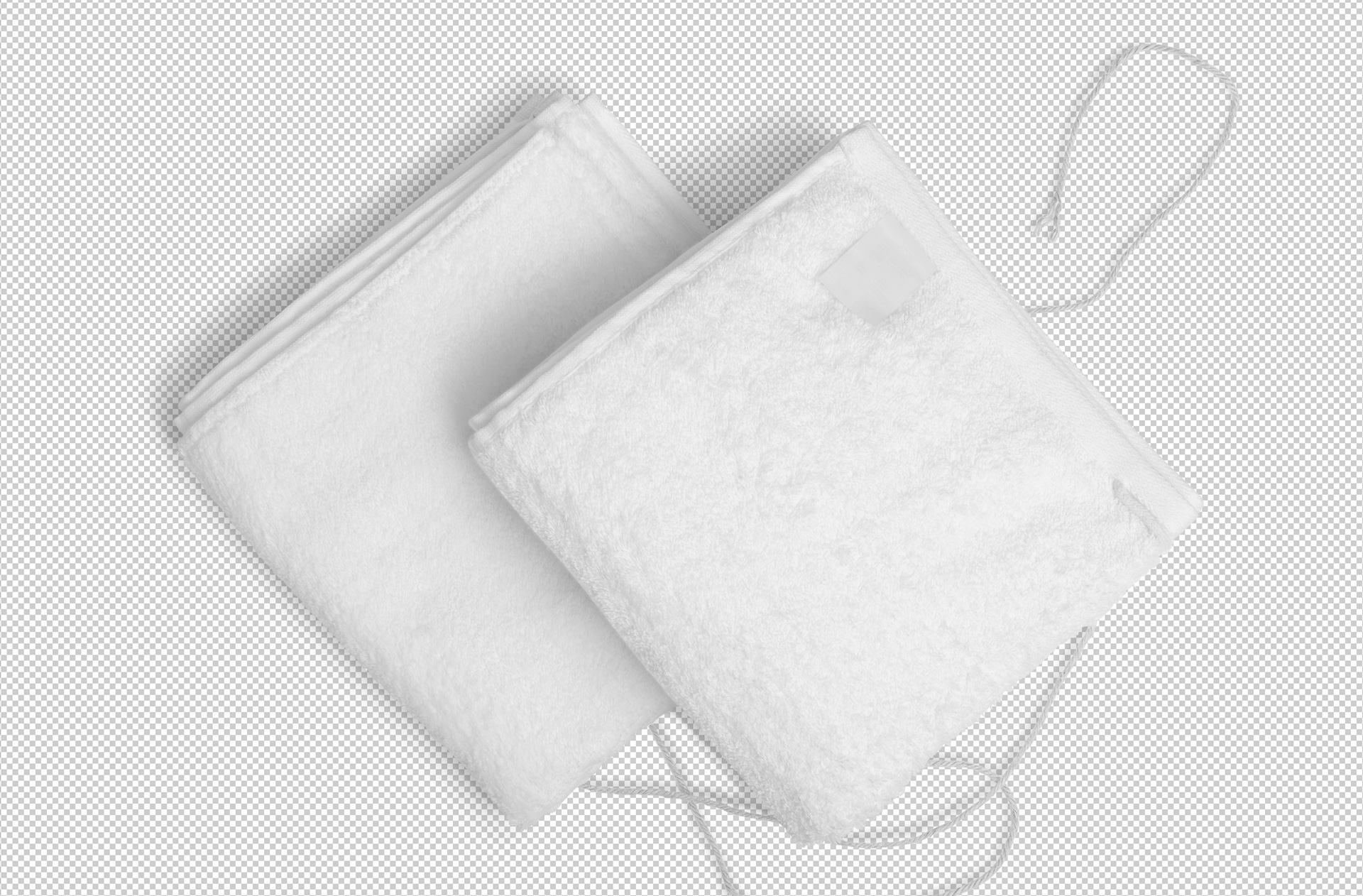 bath towel mockup