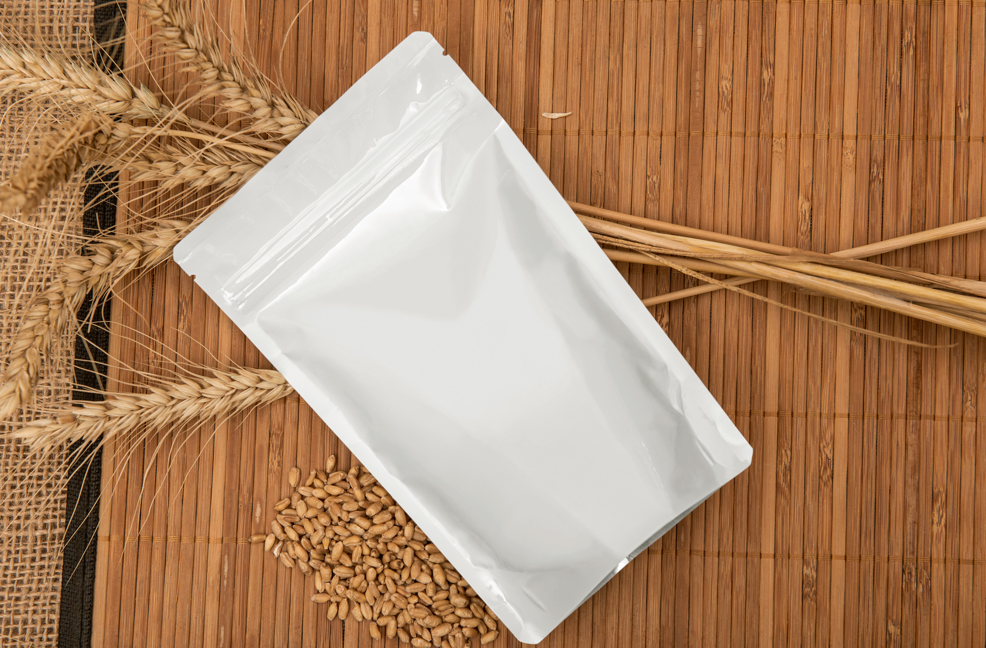 coffee pouch mockup