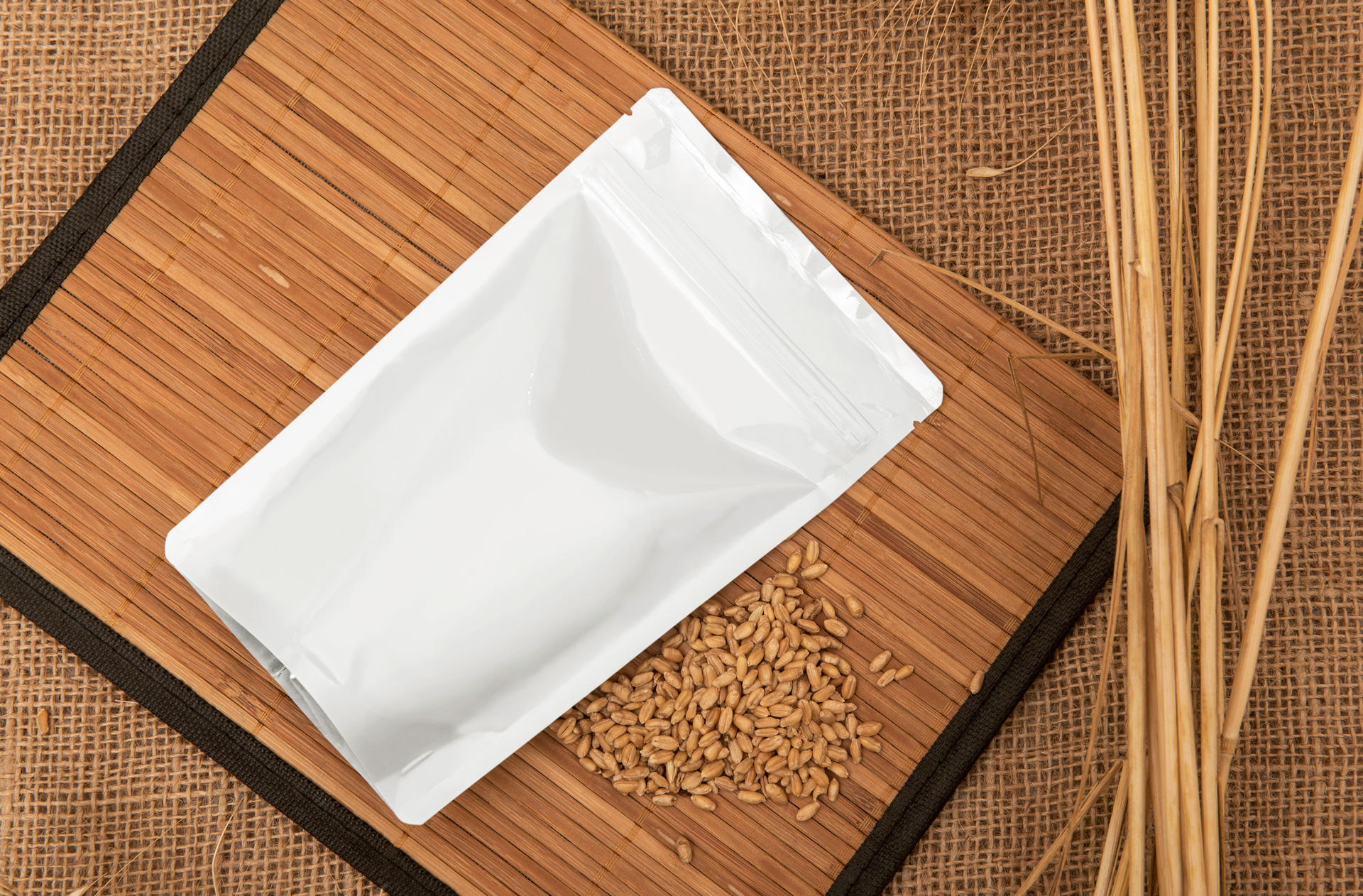 coffee pouch mockup