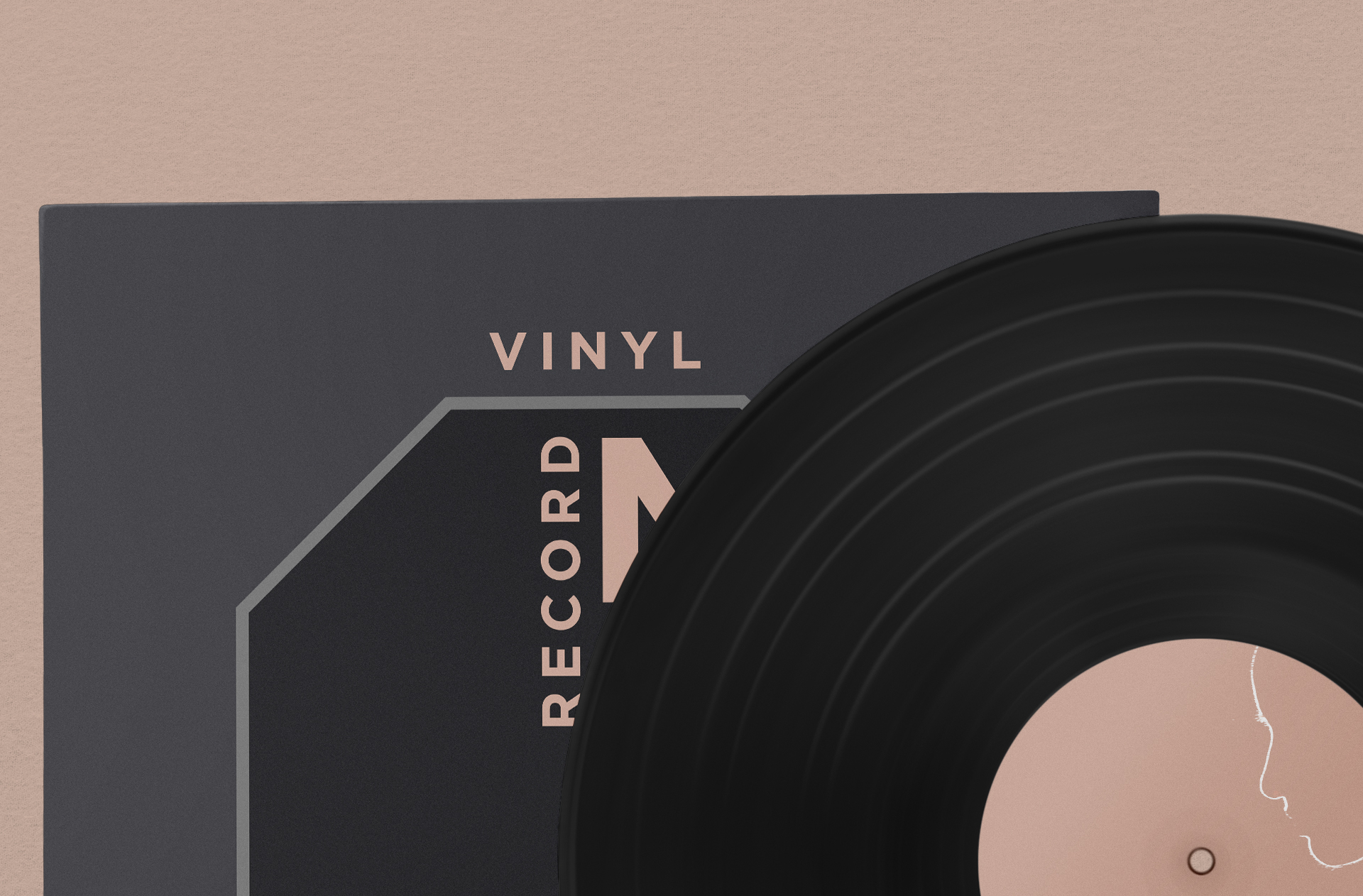 album cover mockup
