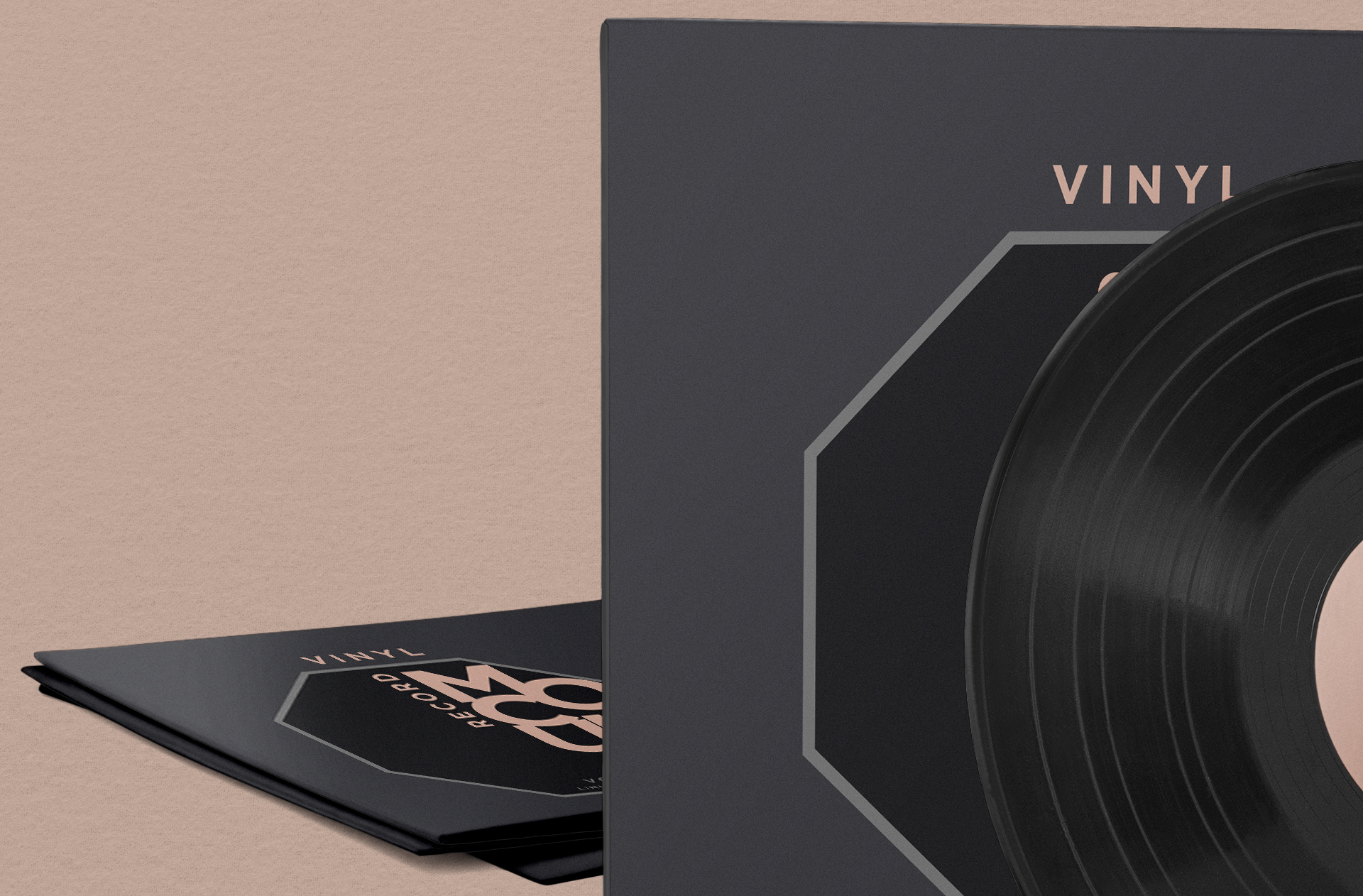 album cover mockup