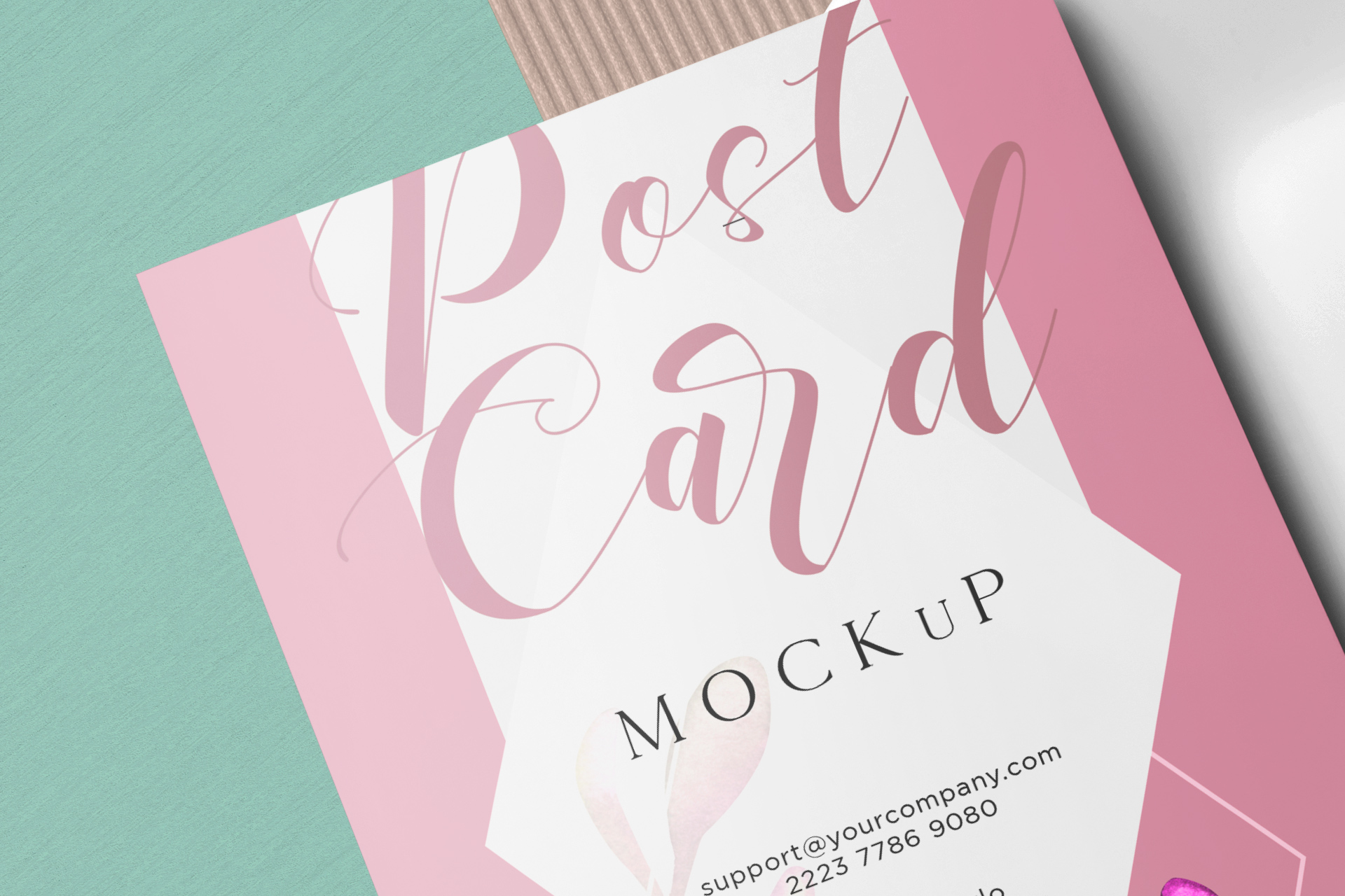 custom invitation card mockup