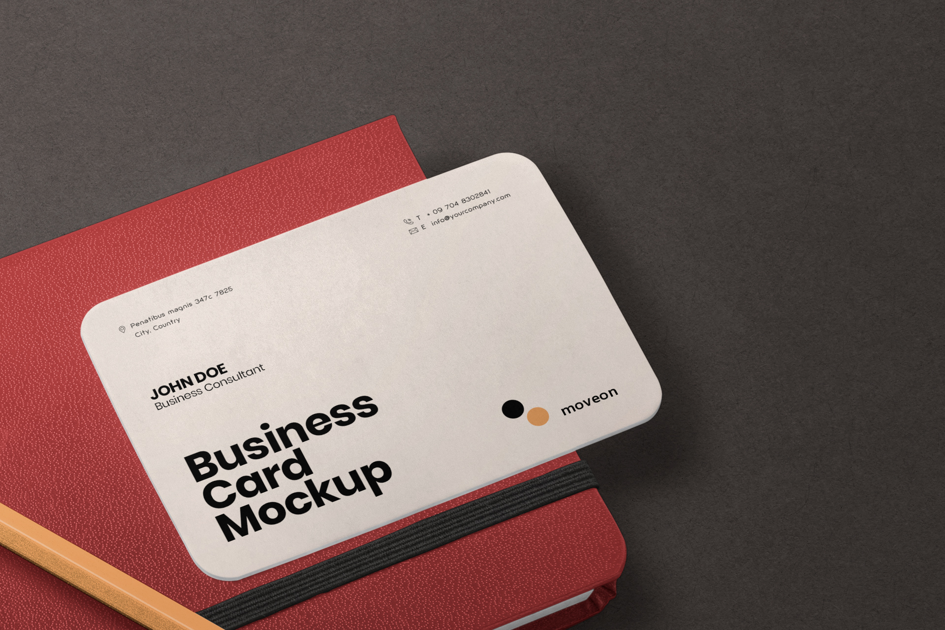 business card mock-up