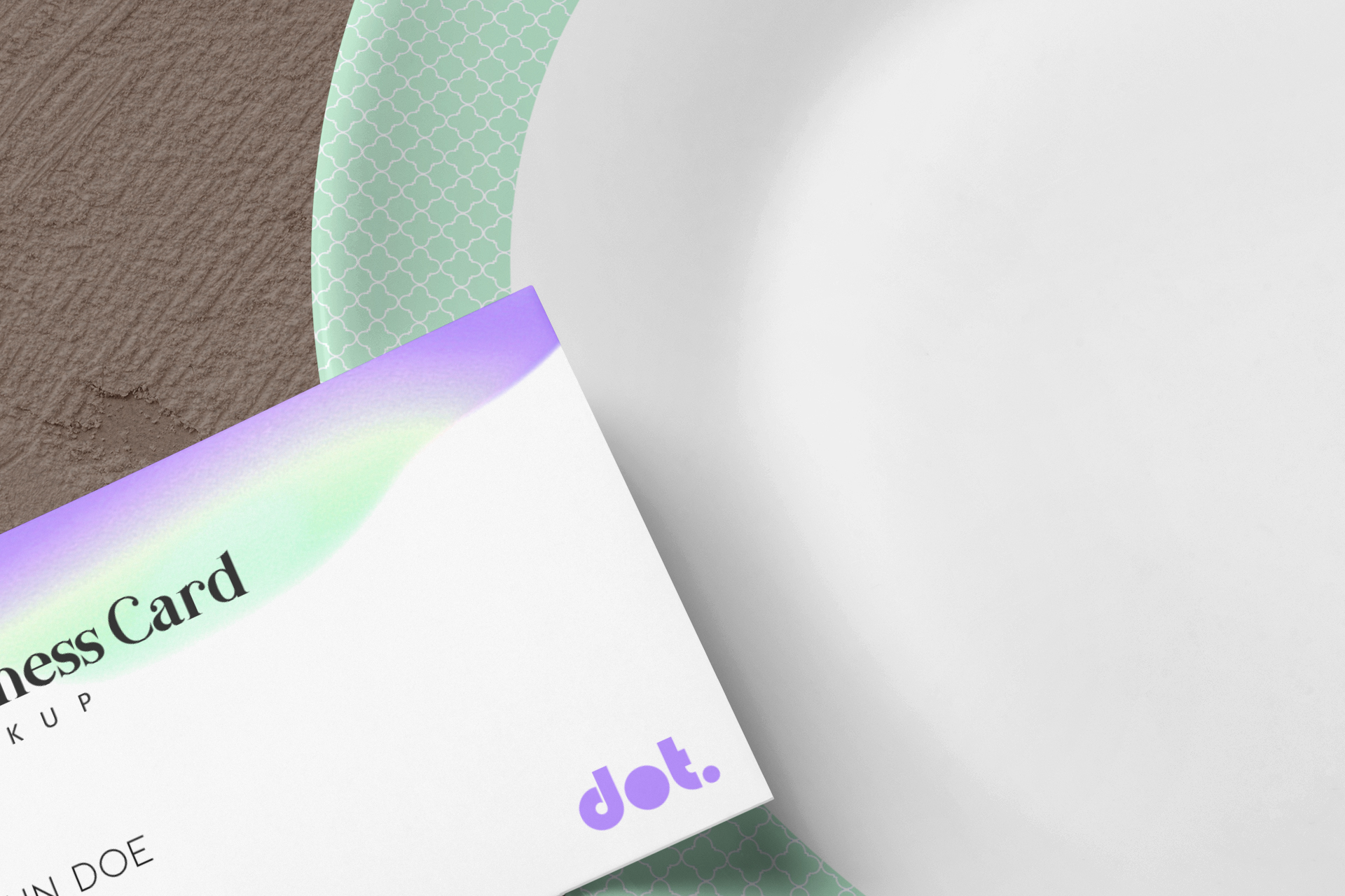 business card mock-up