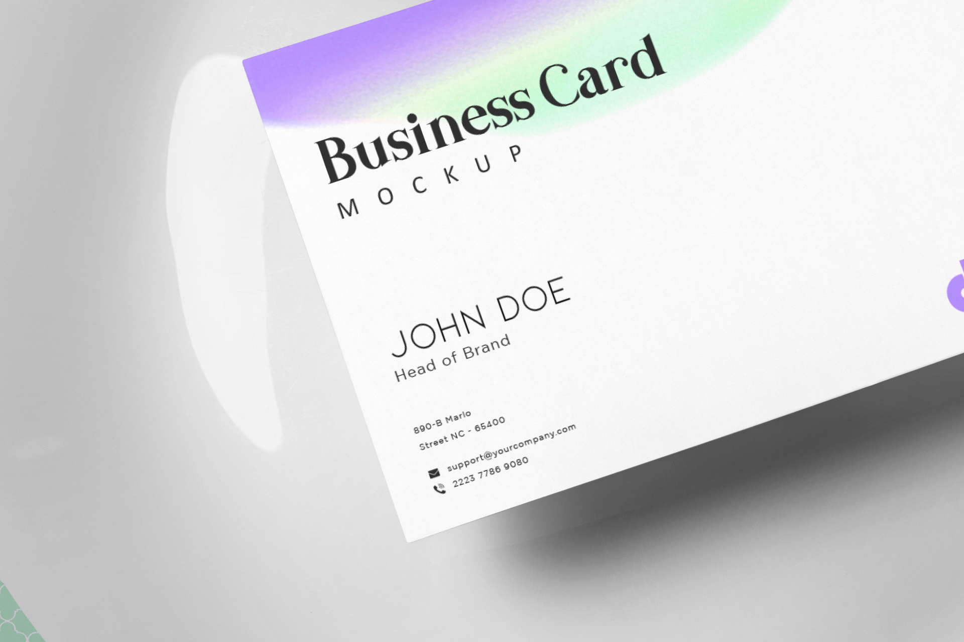 branding and identity PSD