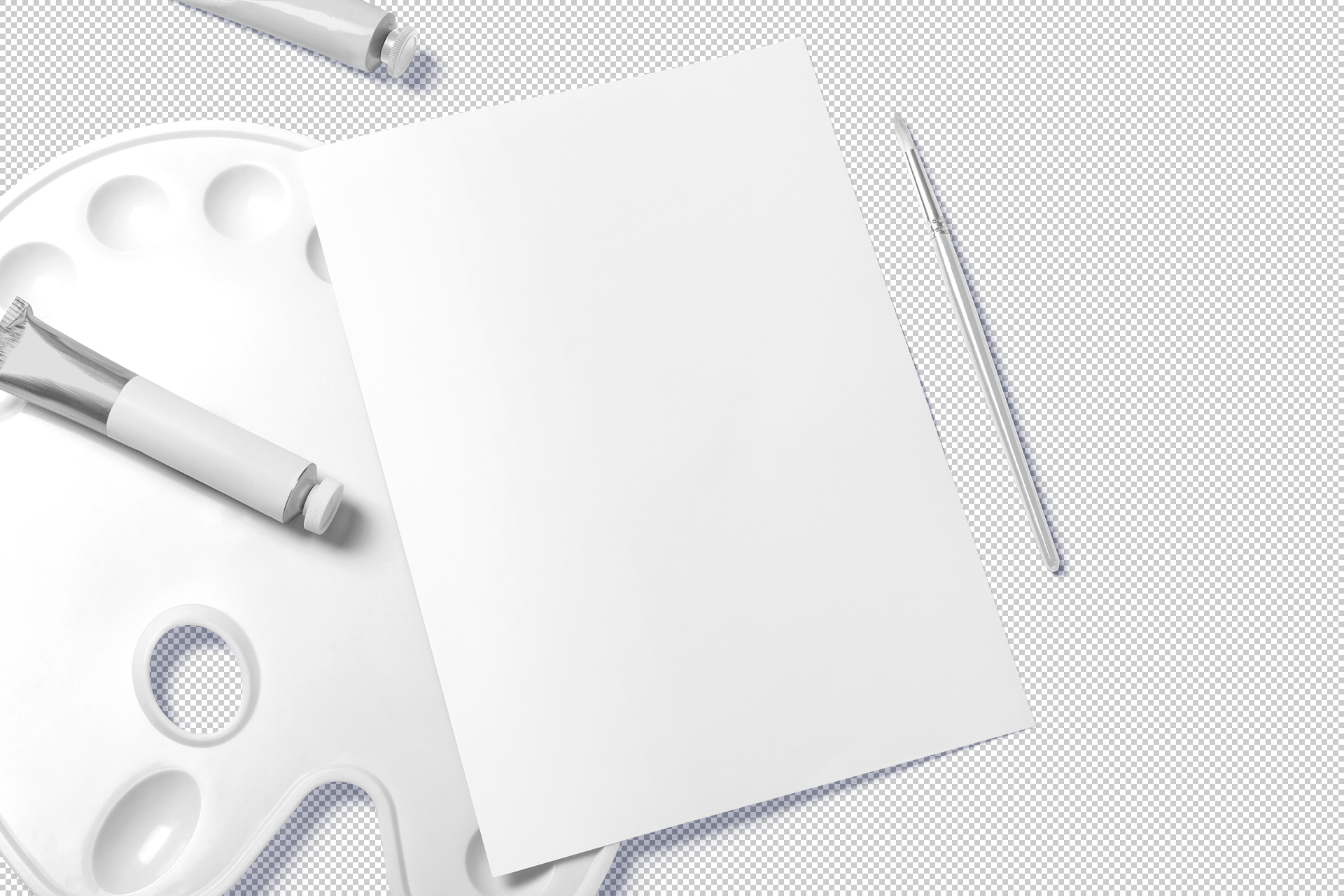 A4 paper mockup