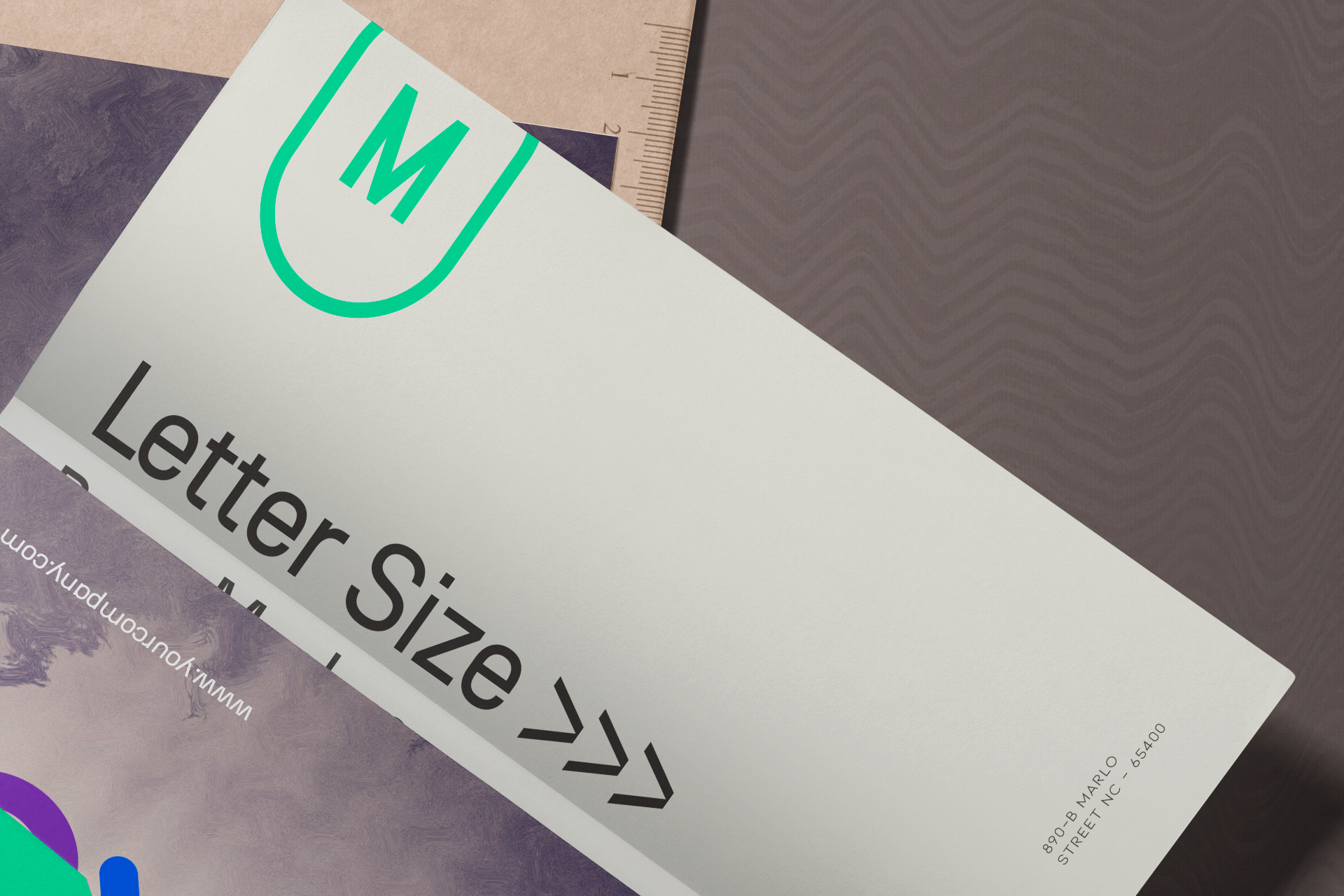 A4 document mockup