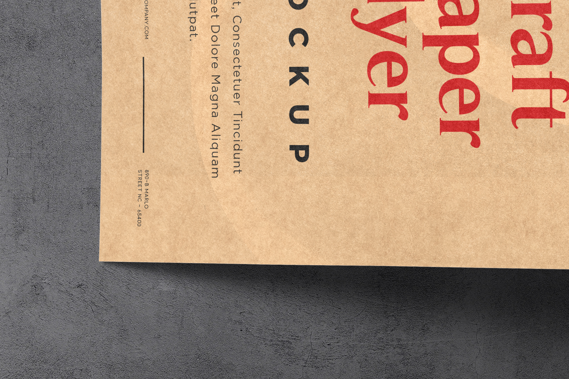 flyer mock-up