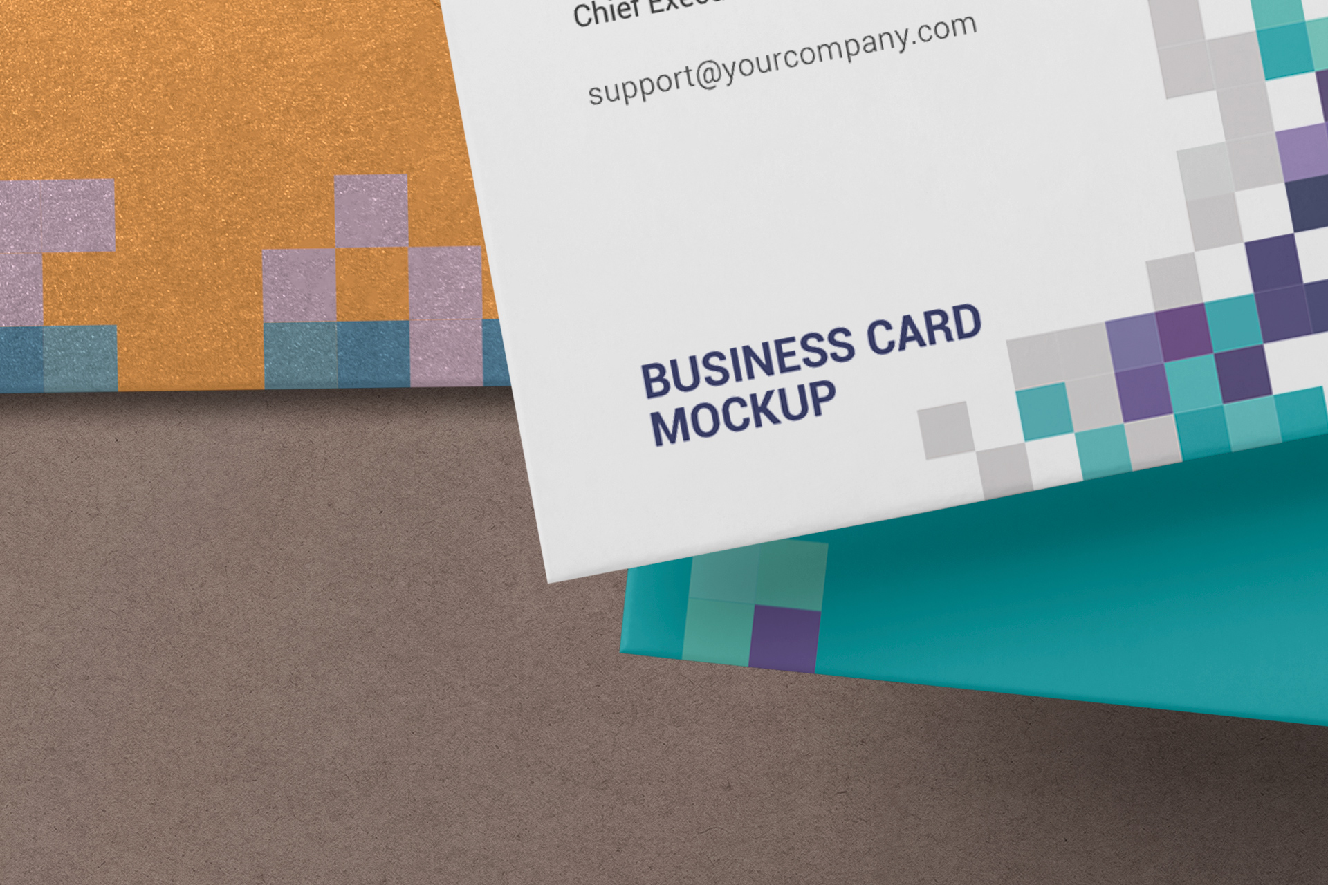 business card mock-up