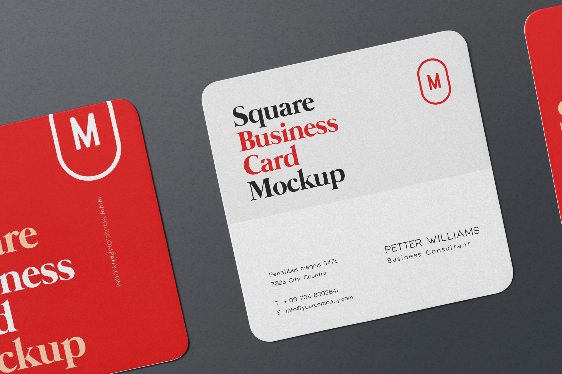 business card mock-up