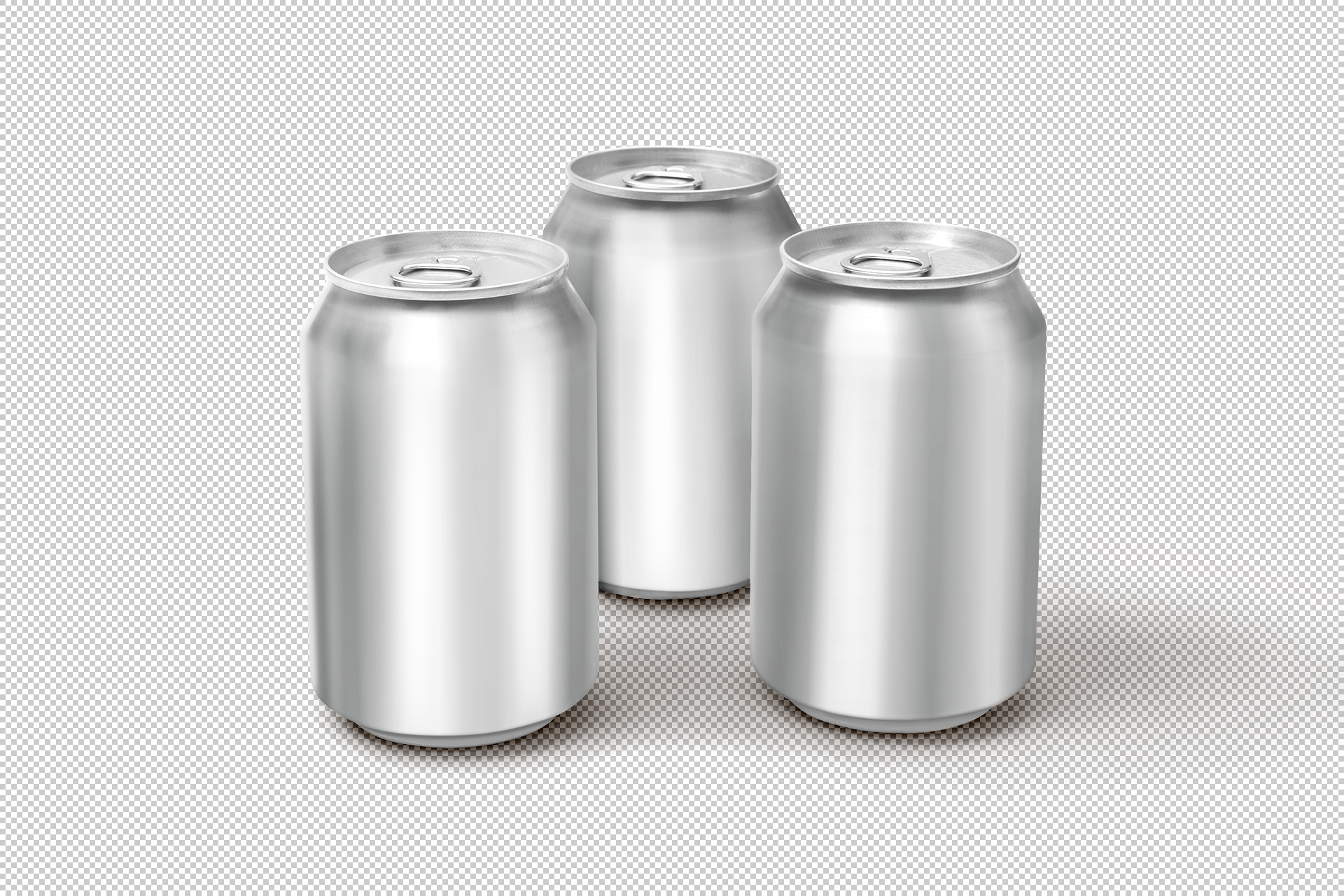 aluminum can mock-up
