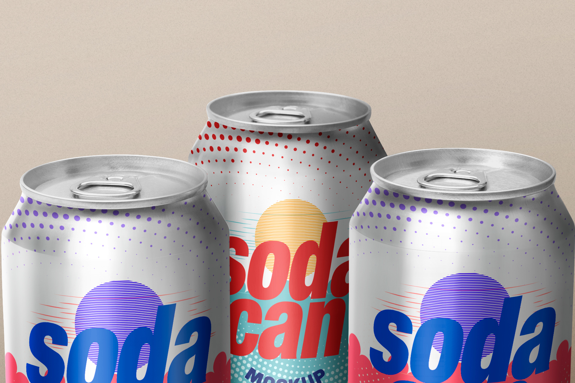 aluminum can mock-up