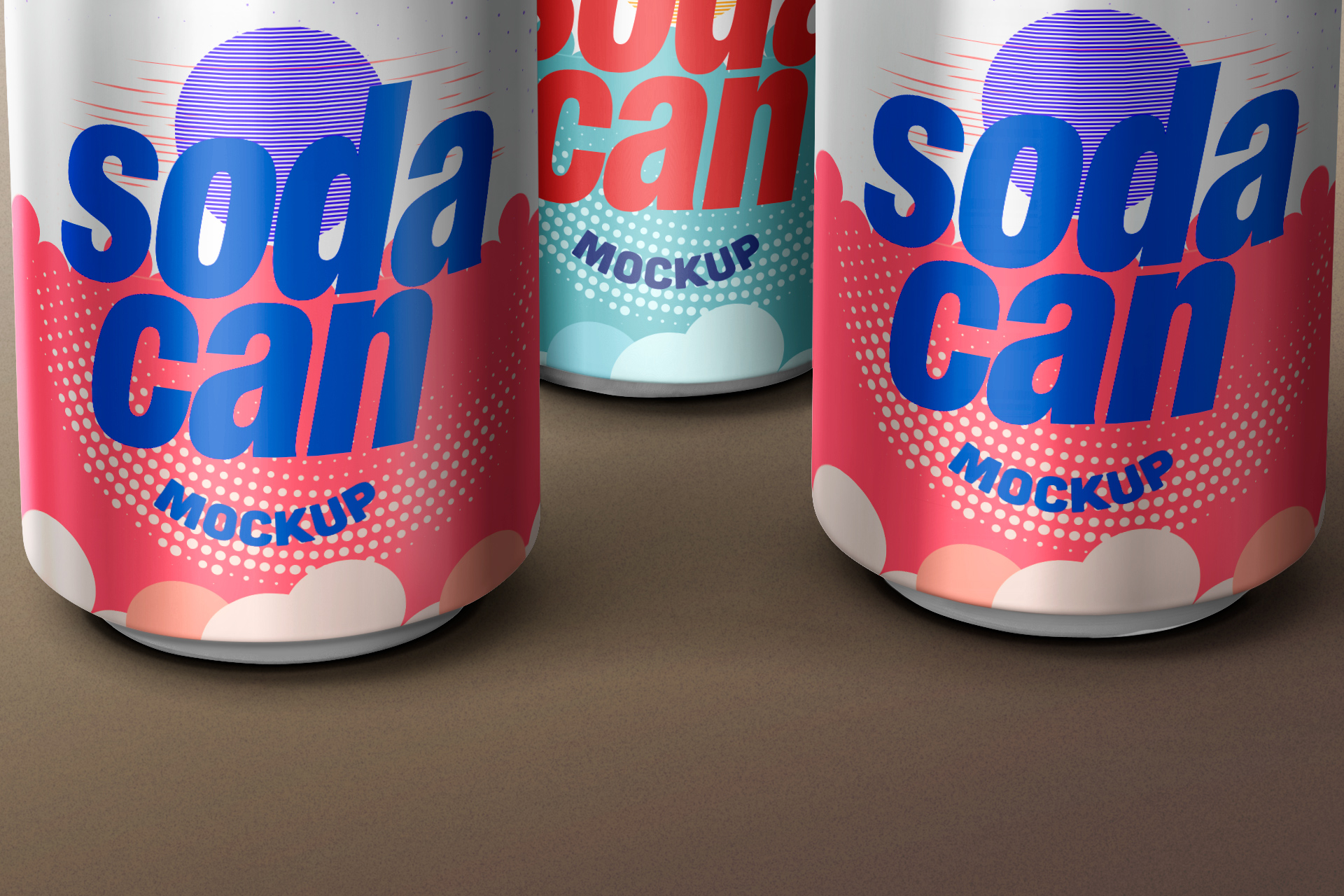 aluminum can mock-up