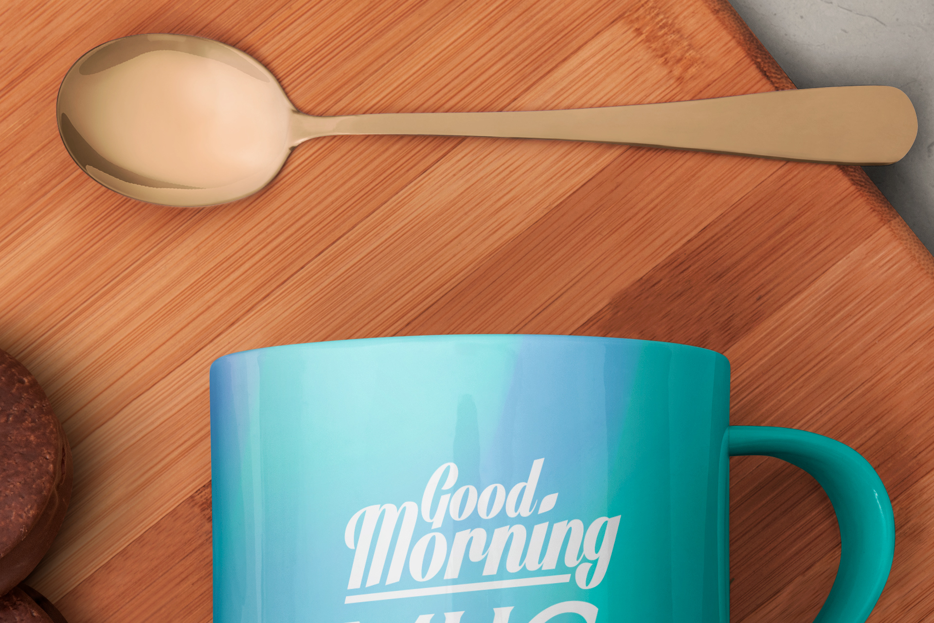 advertising coffee cup