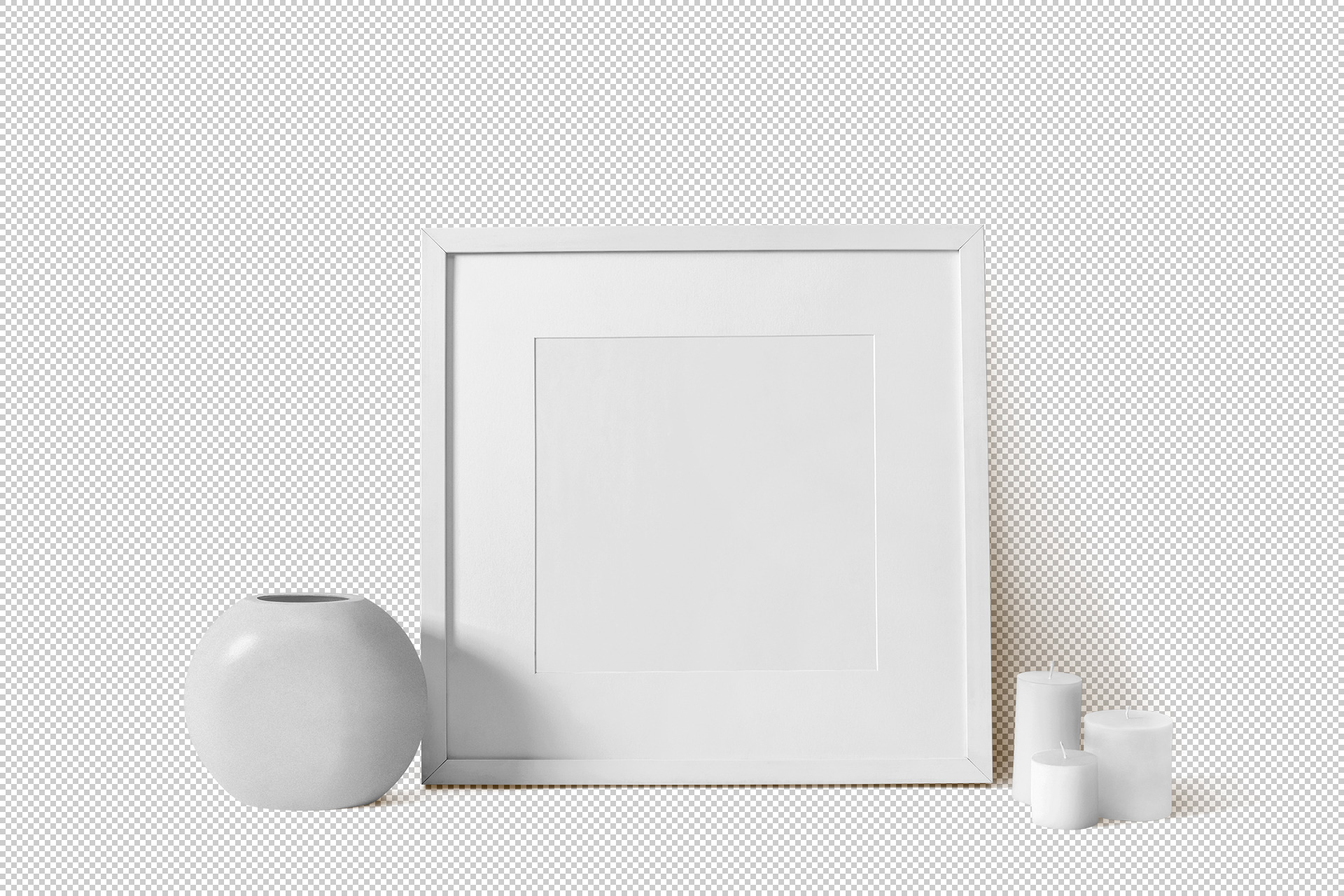 art display mockup